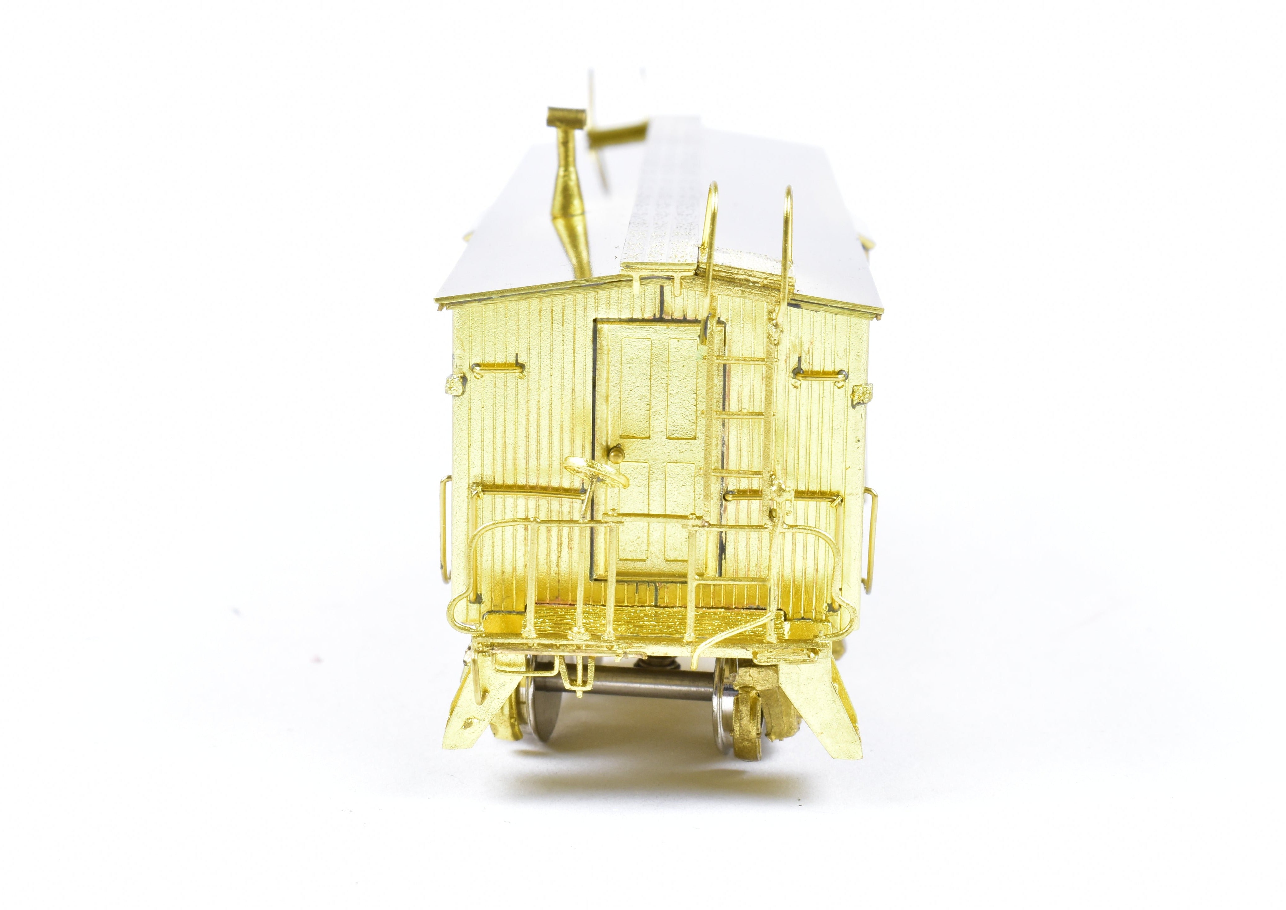 HO Brass OMI Overland Models CStP M&O Omaha Road C&NW Wood Bay - Window Caboose #6076