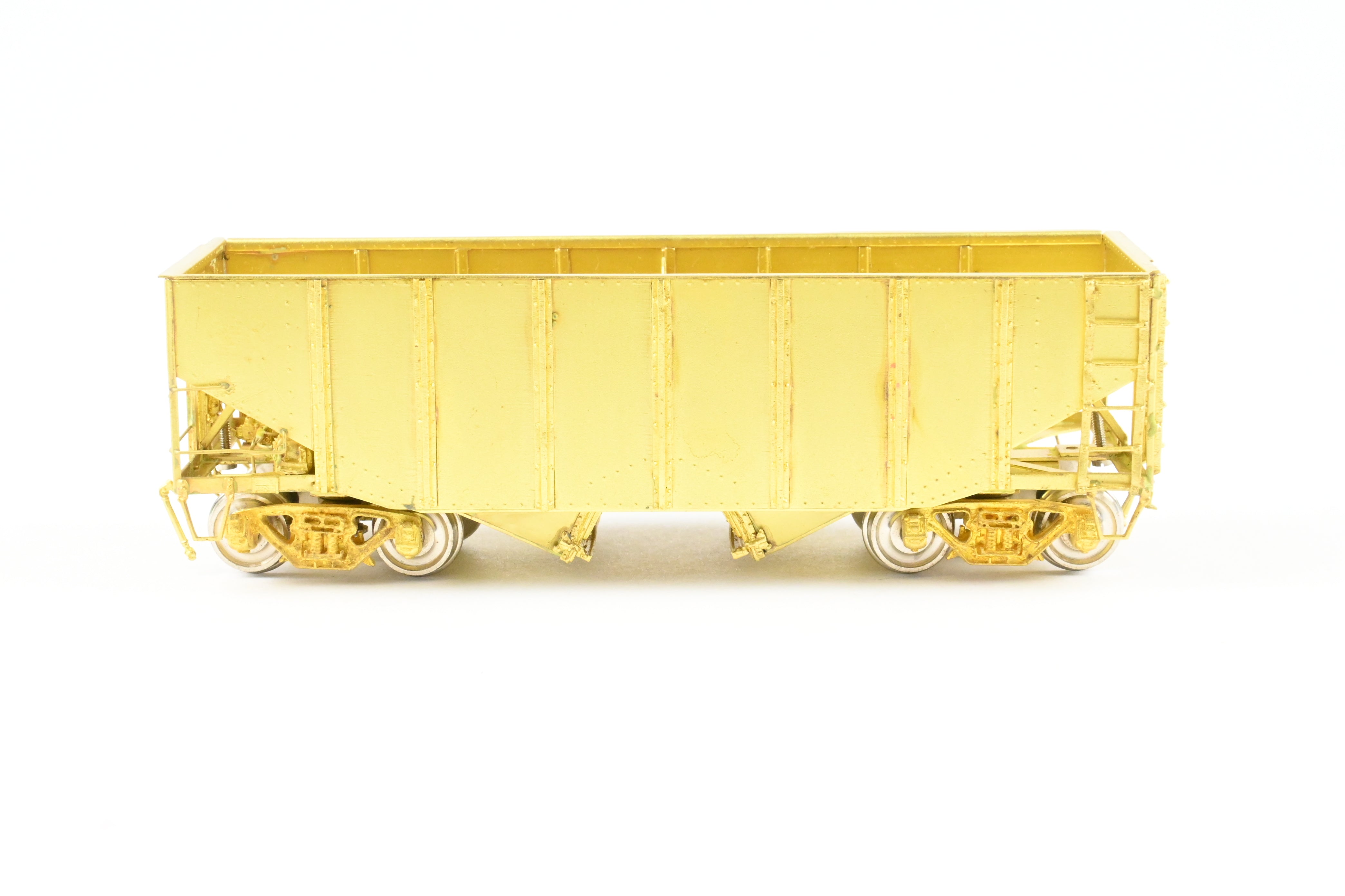 OMI - Overland Models, Inc. 55-Ton 2-Bay Western Maryland HO Brass Hopper Car