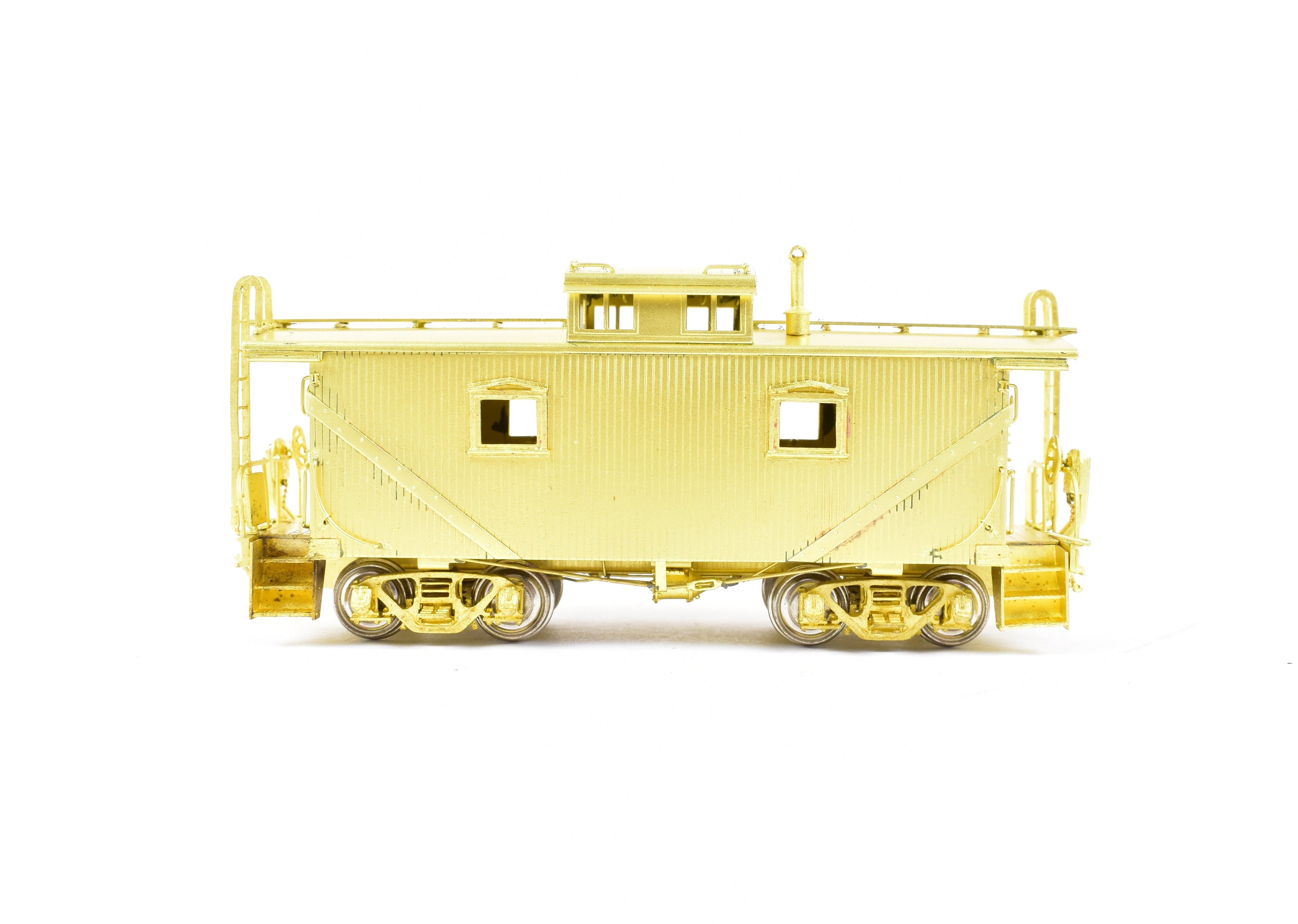 HO Brass OMI D&H Wood Sheath Caboose with Center Cupola by Overland Models