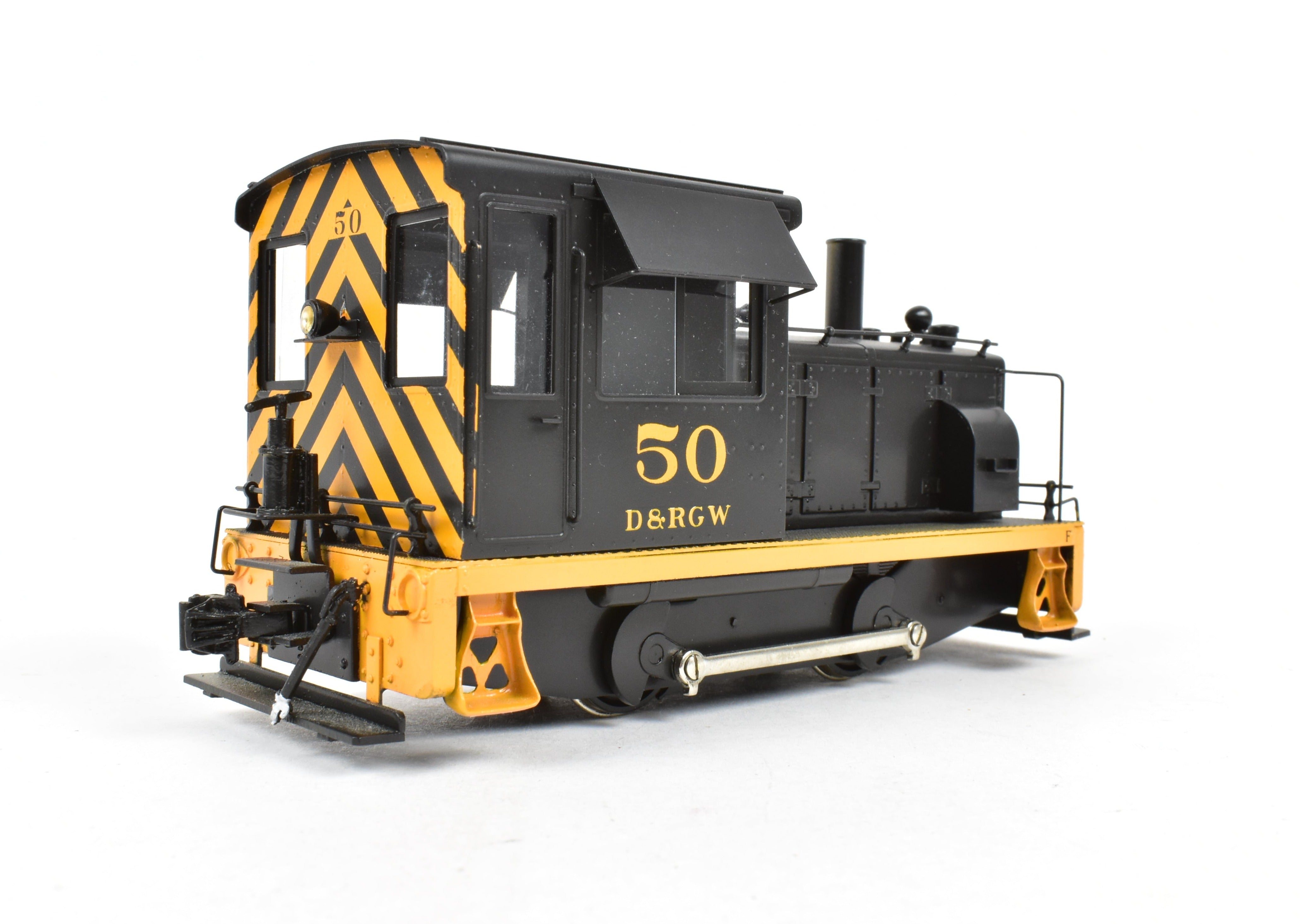 1971 Pro - Painted On3 Brass PFM Denver & Rio Grande Western Diesel Switcher #50
