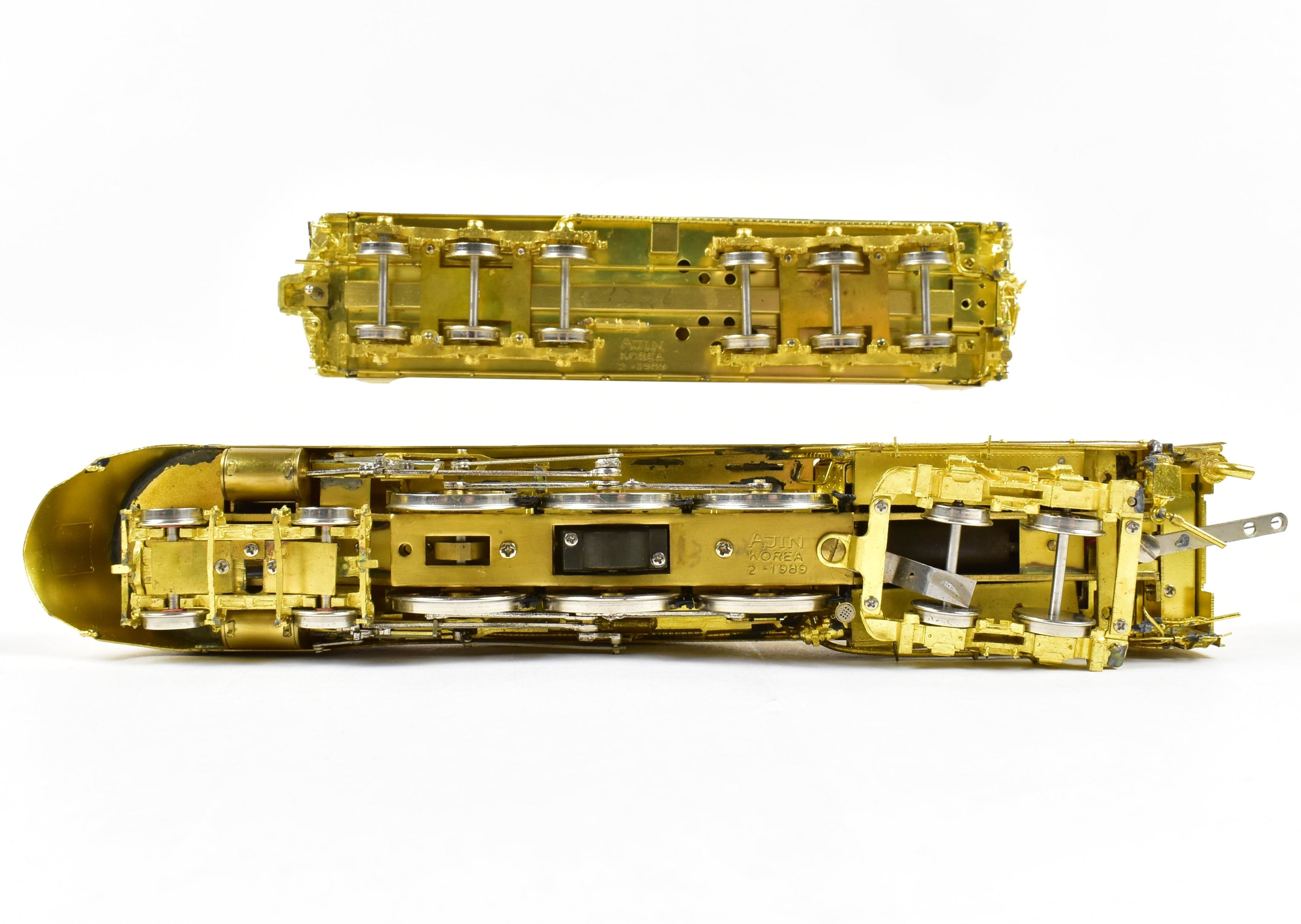 HO Scale Brass Model Train - Overland Models, Inc. MILW - Milwaukee Road F-7 4-6-4 Baltic Model in As-Is Condition