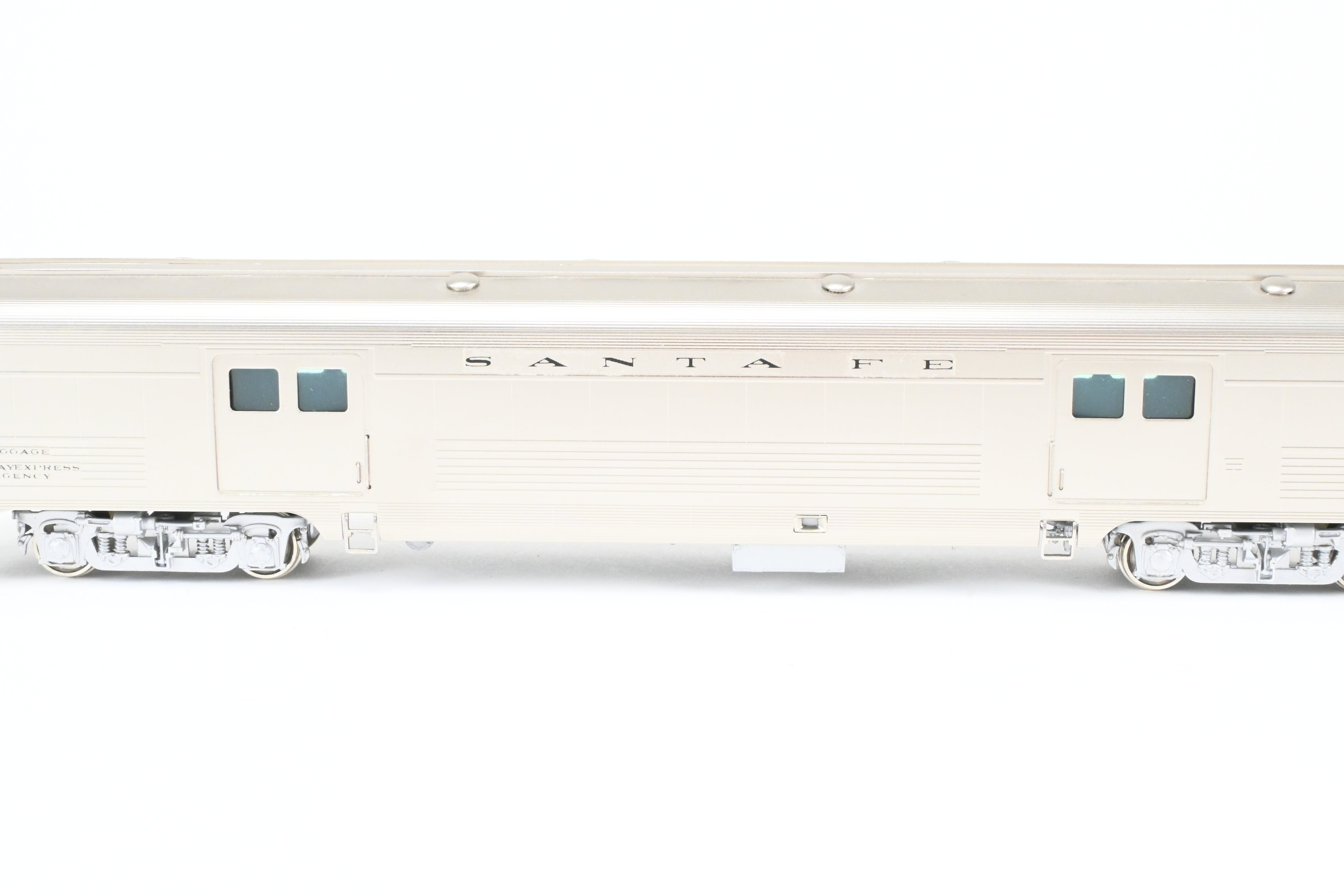 HO Scale Brass W&R Enterprises ATSF - Santa Fe Baggage - Mail Car Models Ranging from No's 3404 to 3408, Specifically Finished as No. 3405