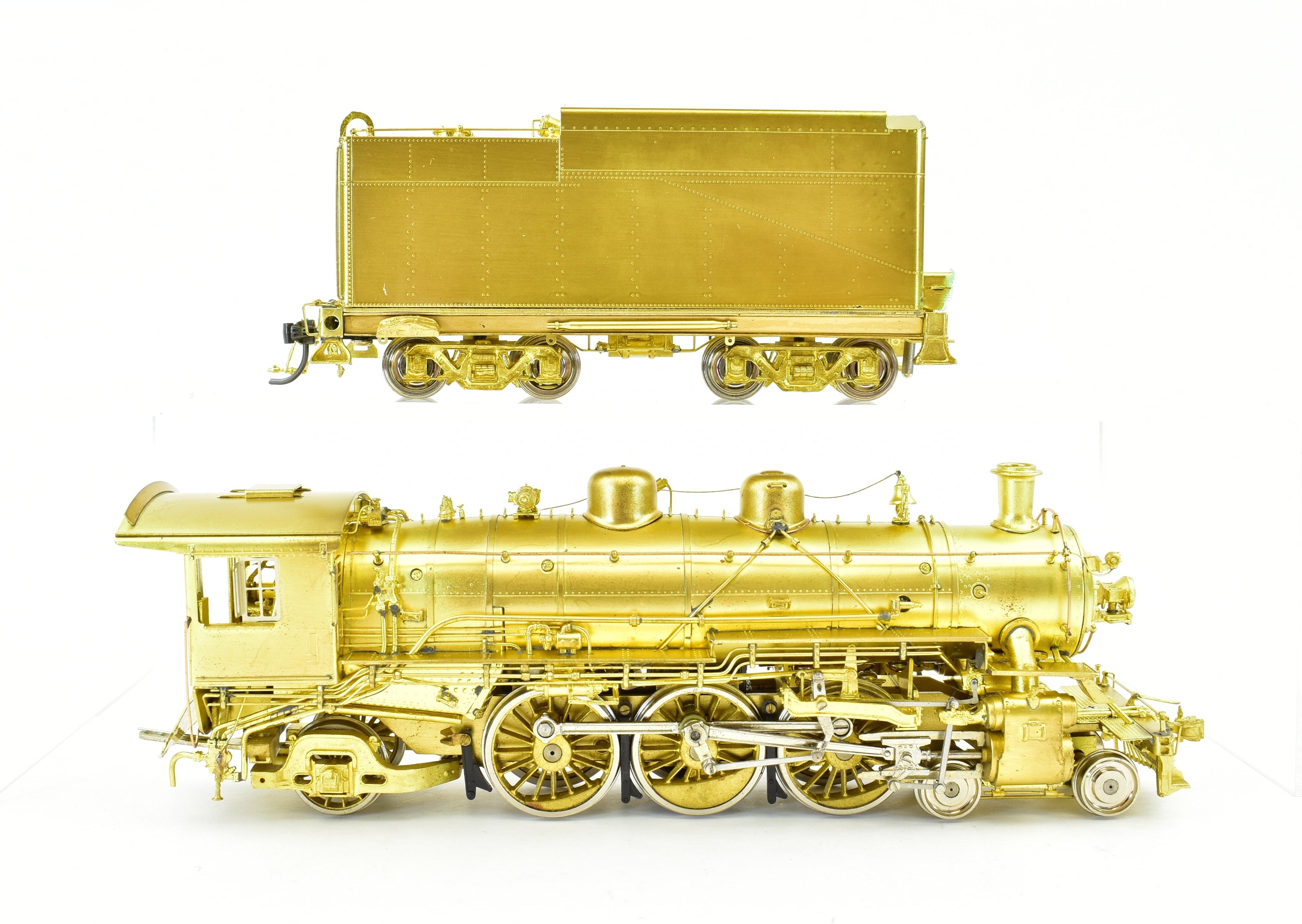 HO Scale Brass Model Train - Overland Models' Monon K - 5a 4 - 6 - 2 Pacific Locomotive by Ajin Precision