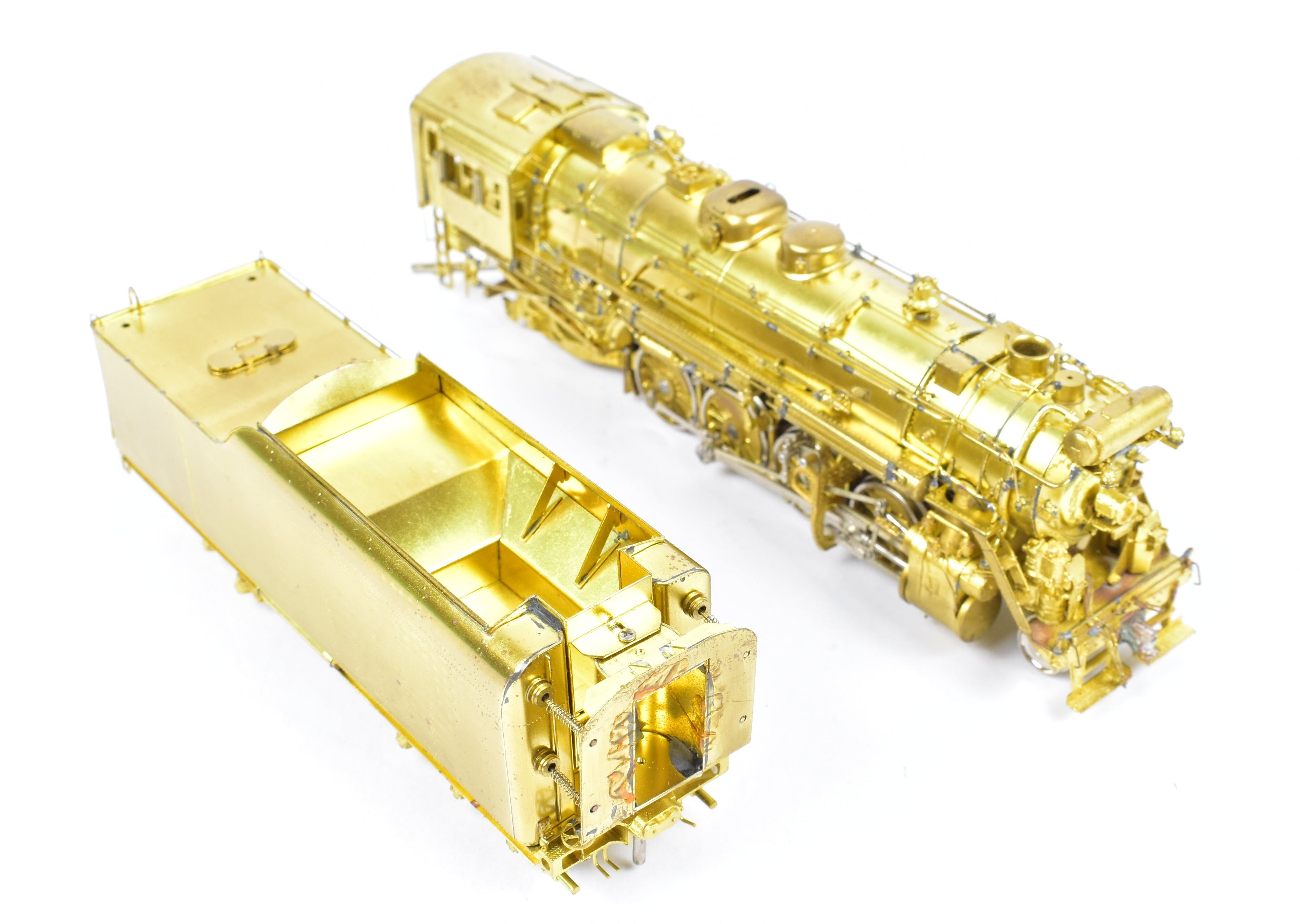 HO Brass OMI - Overland Models NYC/P&LE Pittsburg & Lake Erie H-10b 2-8-2 High - Quality Model