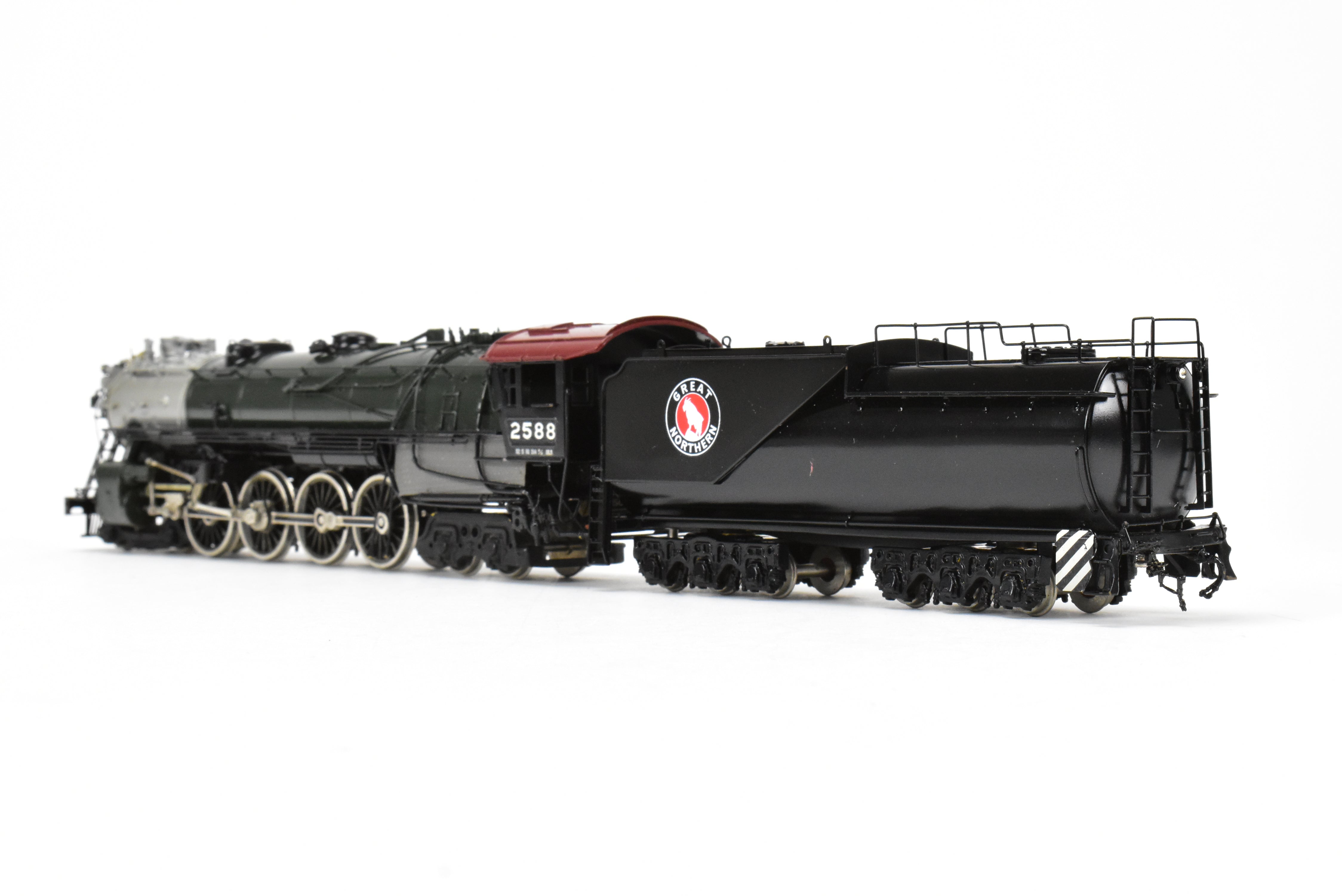 1976 HO Brass Tenshodo GN Crown Series Great Northern 4-8-4 S-2 FP No. 2588