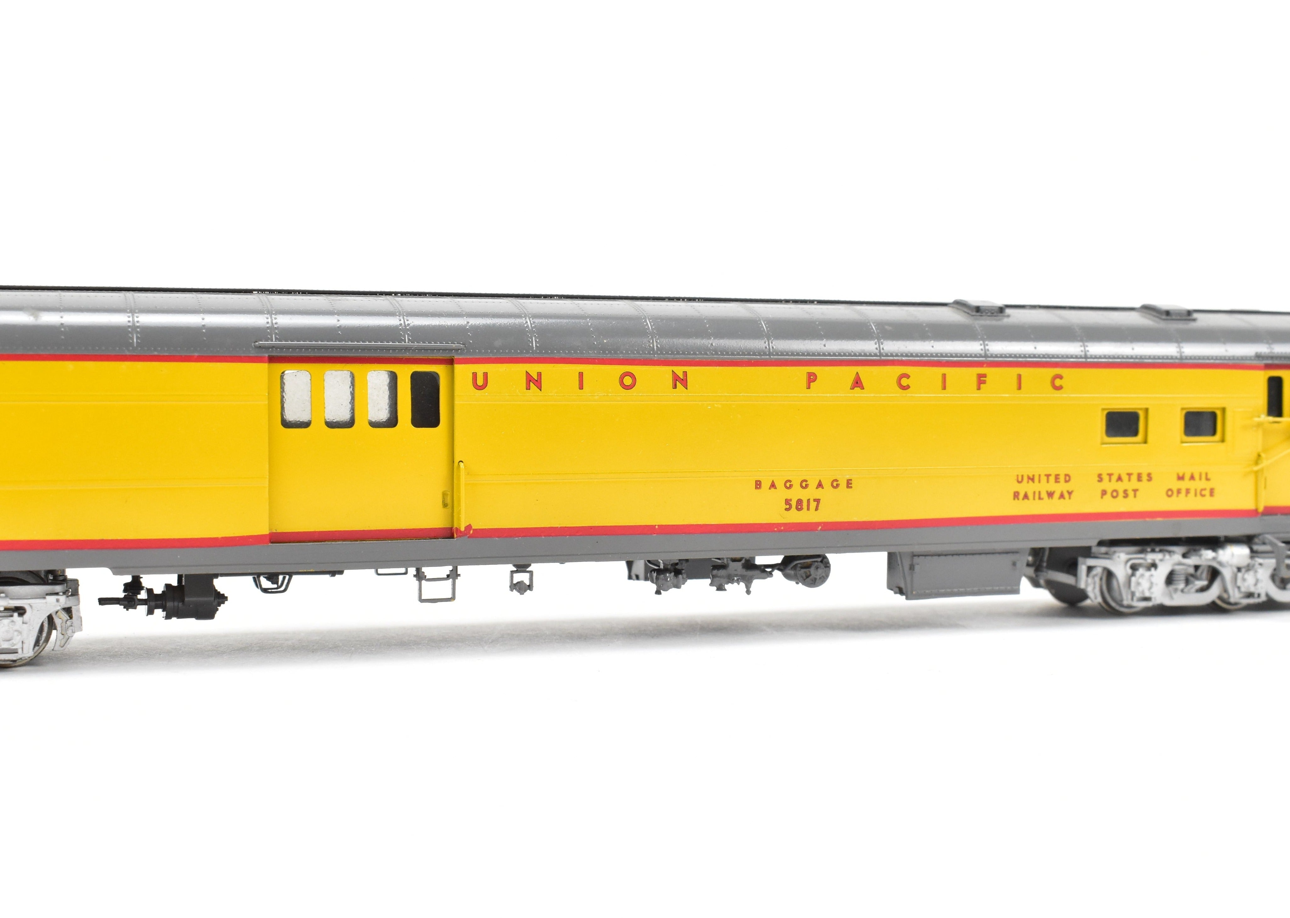 HO Brass Wasatch UP Union Pacific 1950 Postal Mail Storage Cars 5811 - 5813, C/P #5817