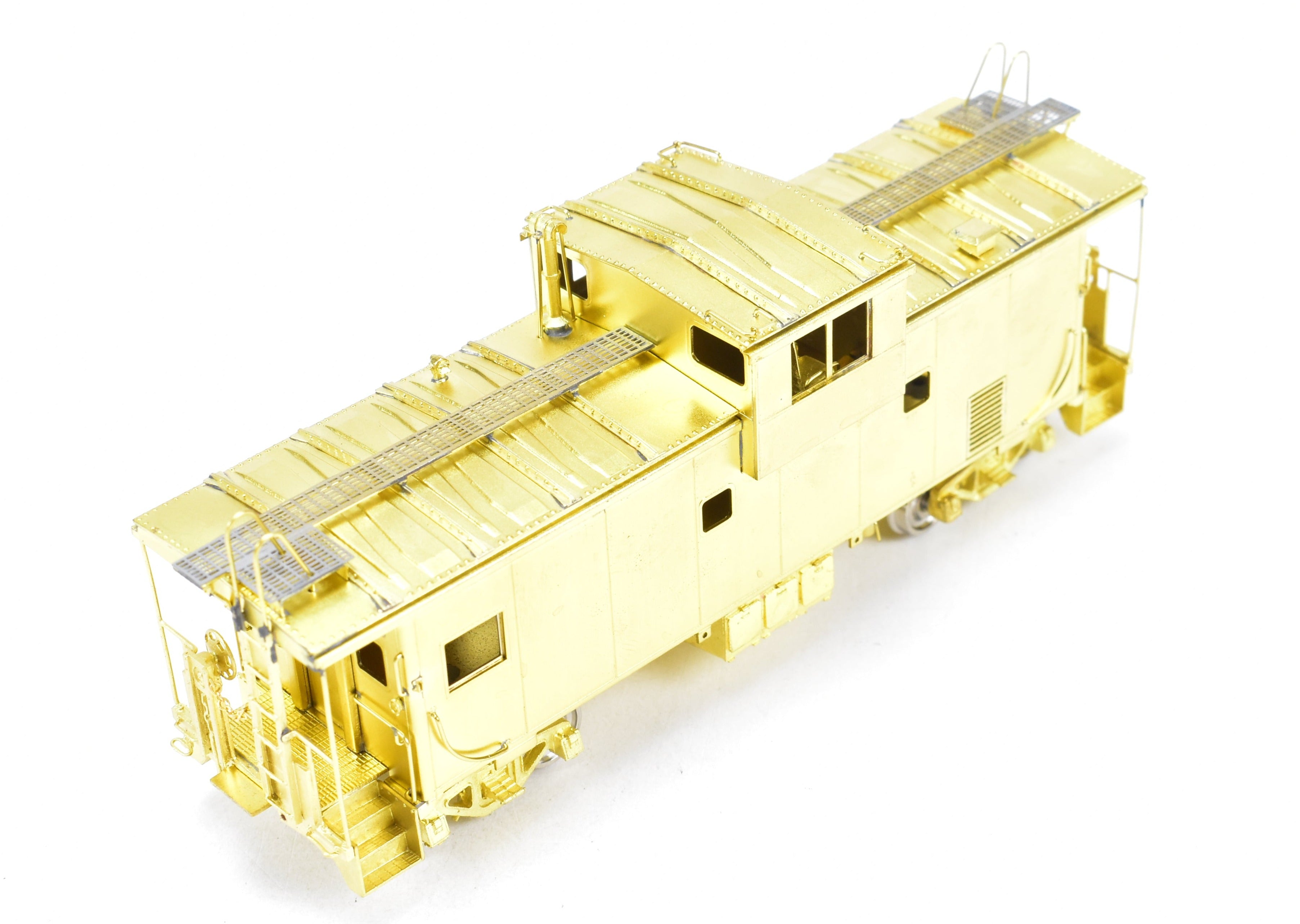 HO Scale Brass Model Railroad Caboose - OMI (Overland Models, Inc.) D&H (Delaware & Hudson) International Wide - Vision Caboose