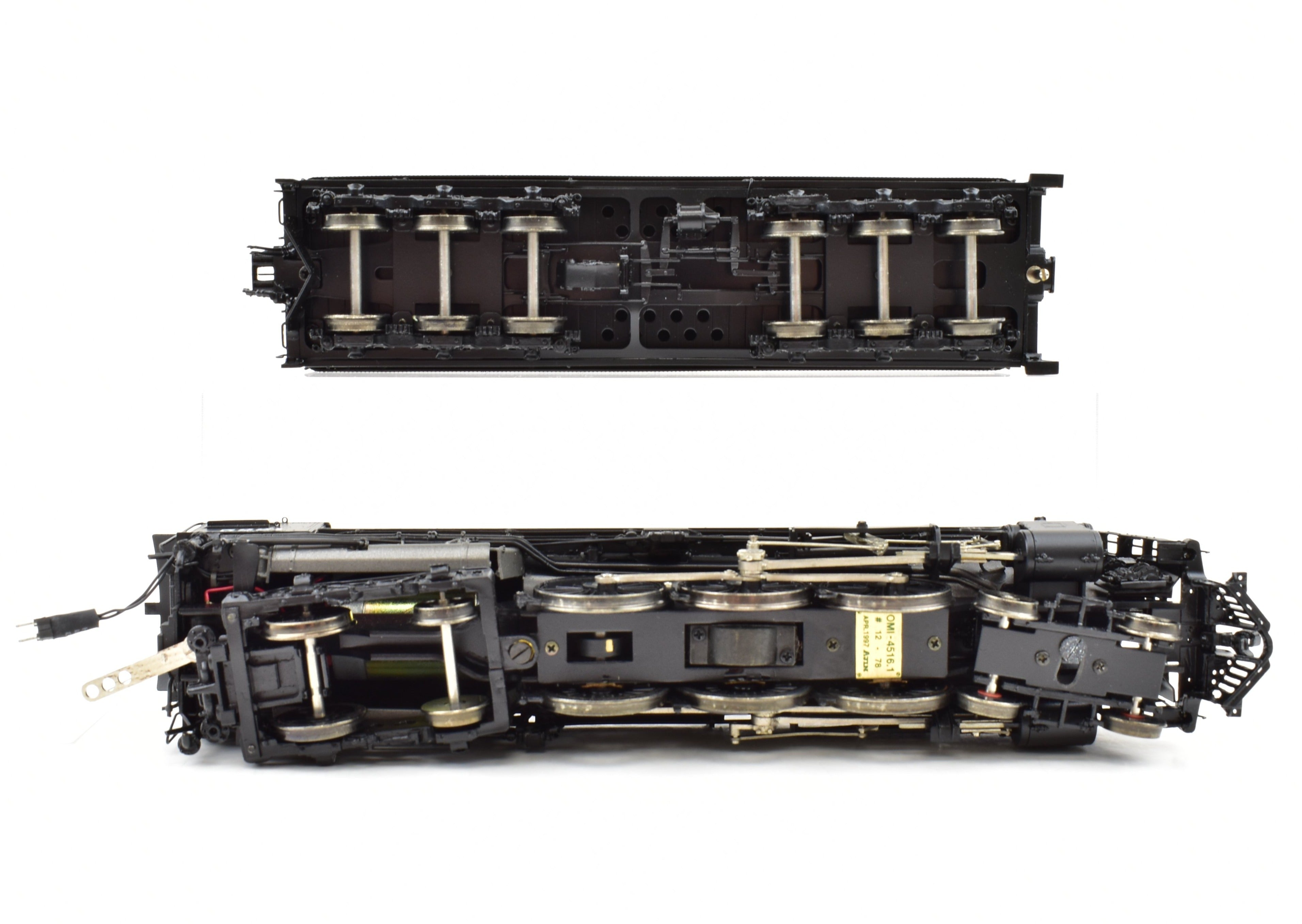 HO Scale Brass Model Train - Overland Models NYC (New York Central) J - 1b 4 - 6 - 4 Hudson FP Locomotive #5221