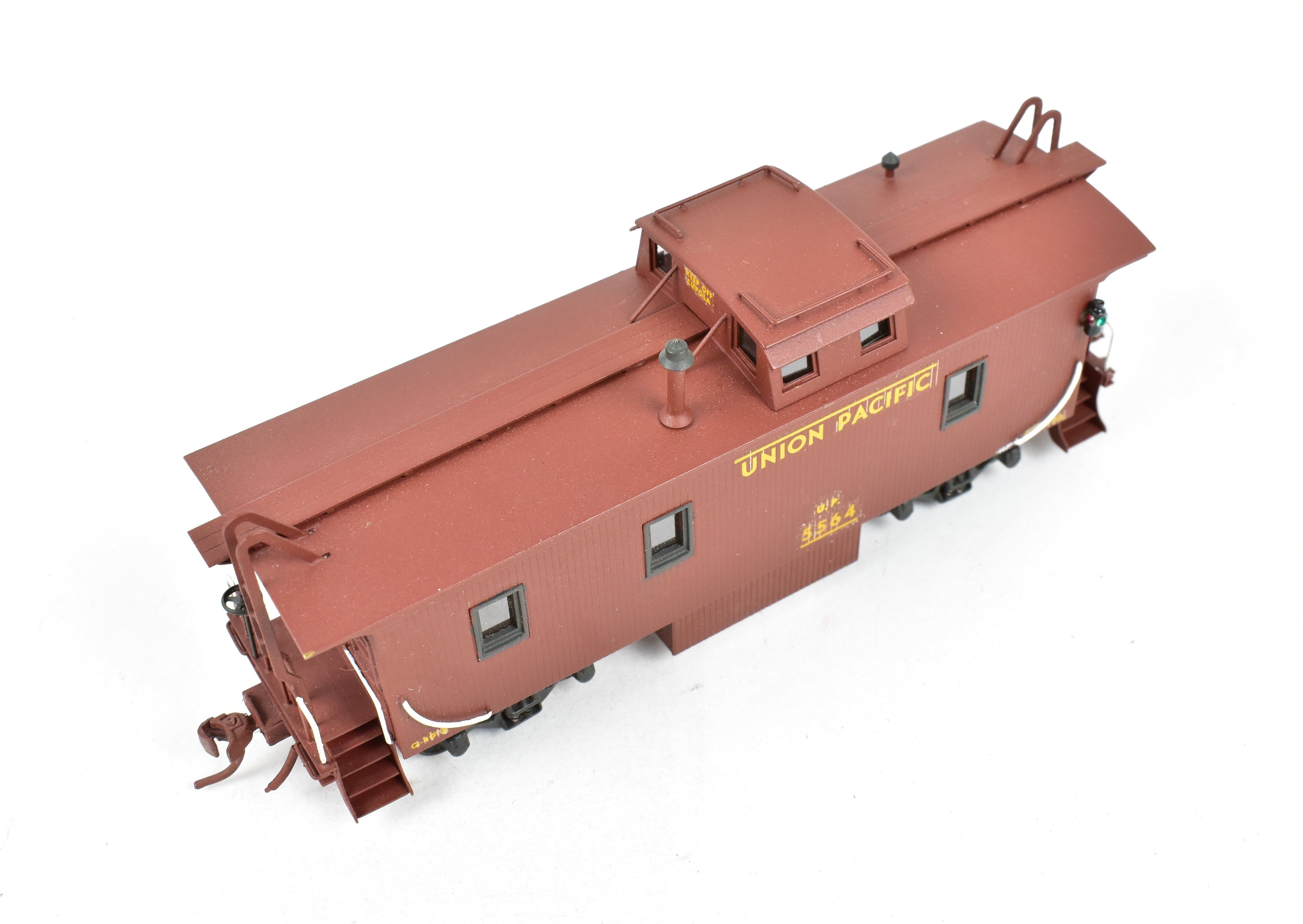 HO Scale Custom Painted Union Pacific CA-1 Wood Caboose by Trains, Inc.