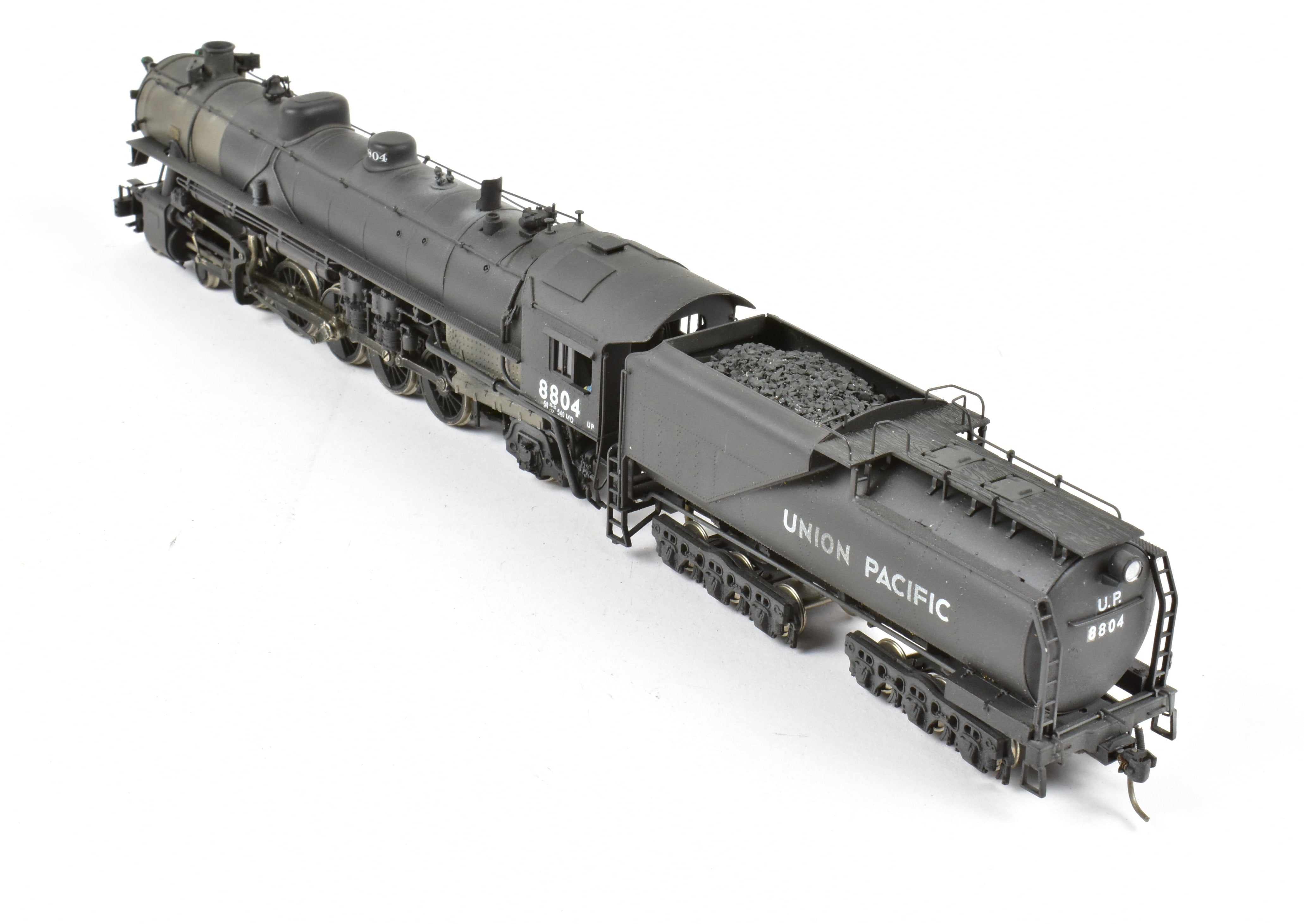 HO Scale Brass Train Model by Westside Model Co., Union Pacific 8800 Class 4 - 10 - 2 Locomotive, Custom Painted No. 8804