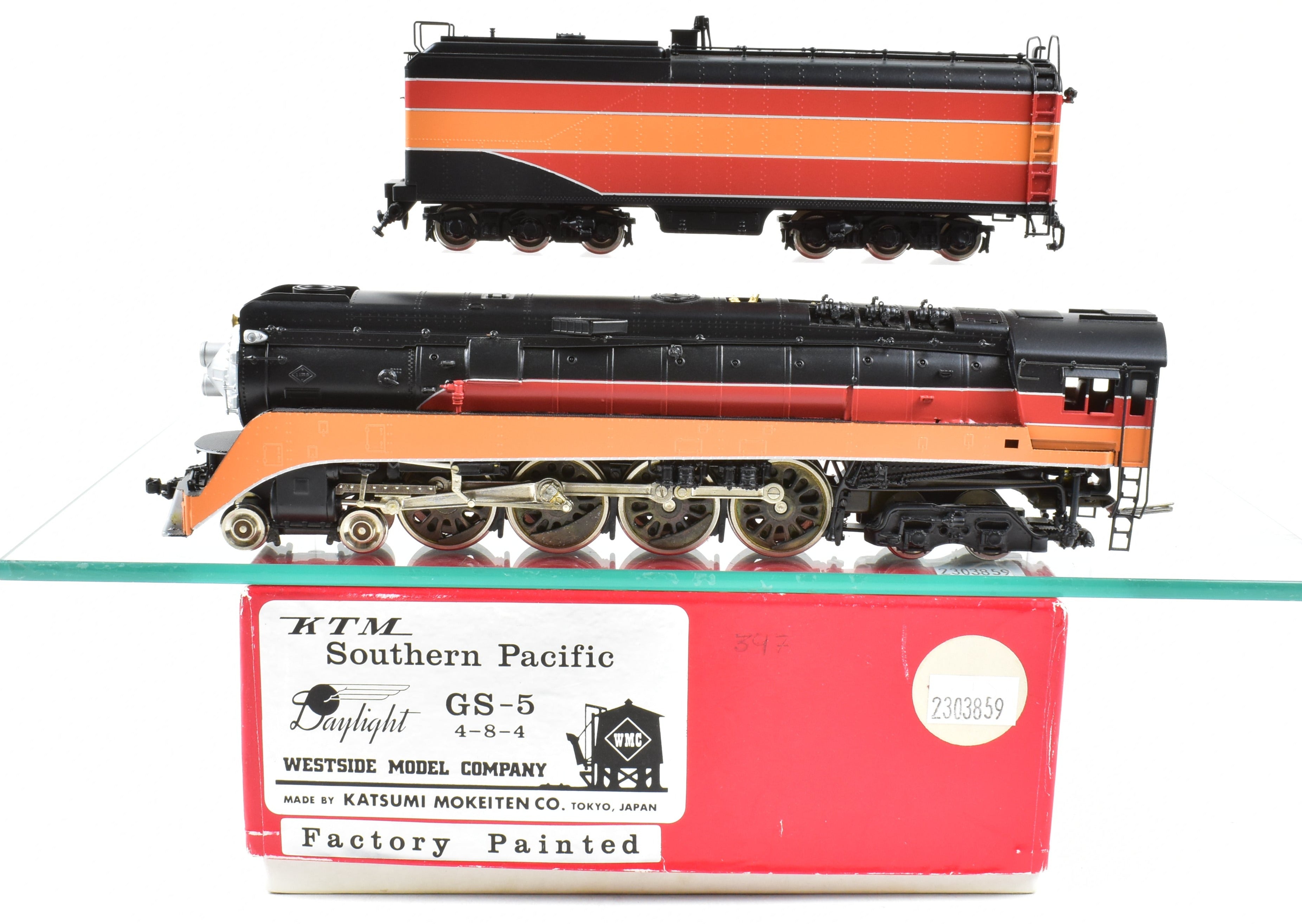 1981 HO Brass Westside Model Co. Southern Pacific GS - 5 4 - 8 - 4 FP Model