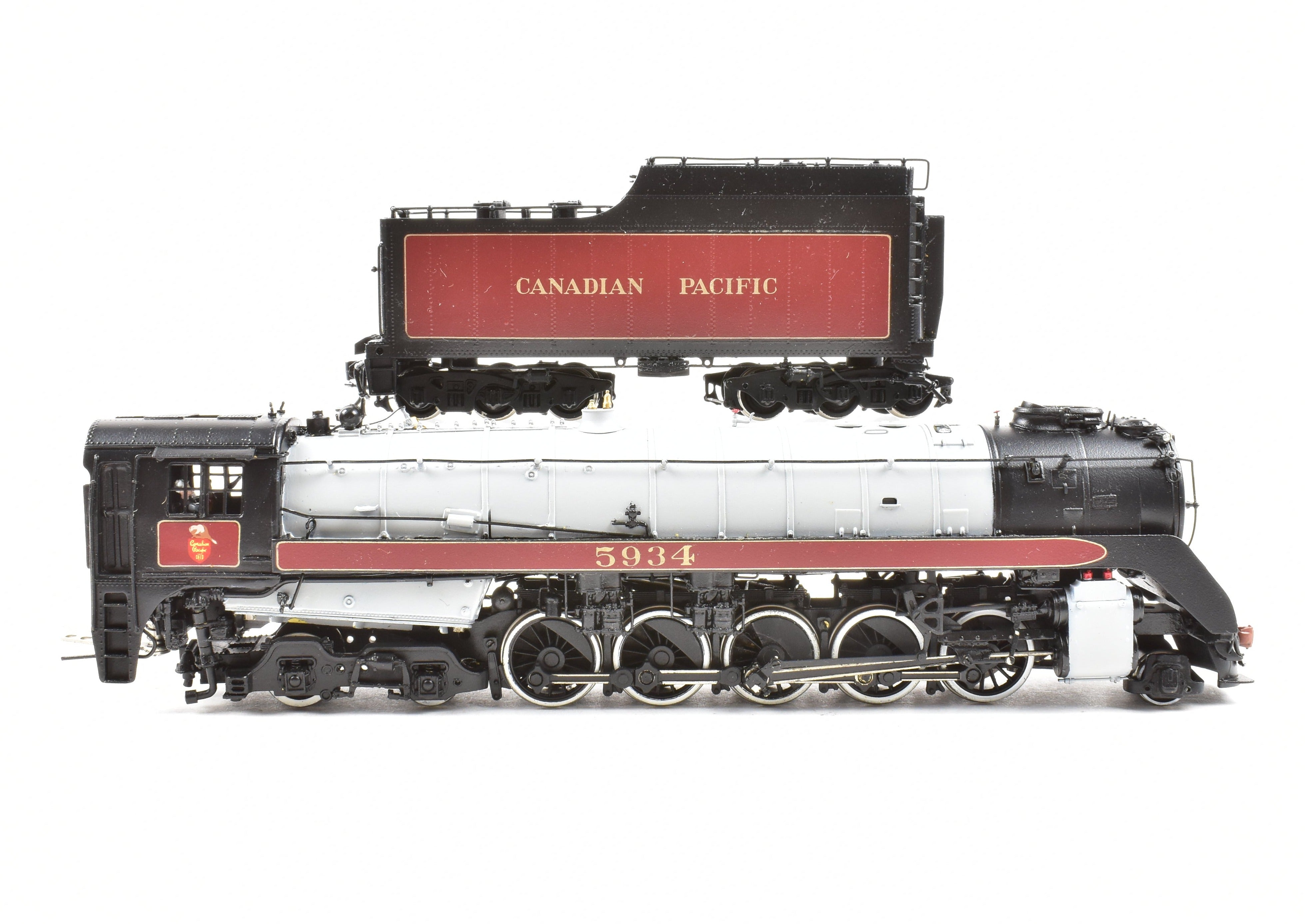 HO Scale Brass Van Hobbies CPR Canadian Pacific Railway T-1c 2-10-4 Selkirk Custom Painted Model