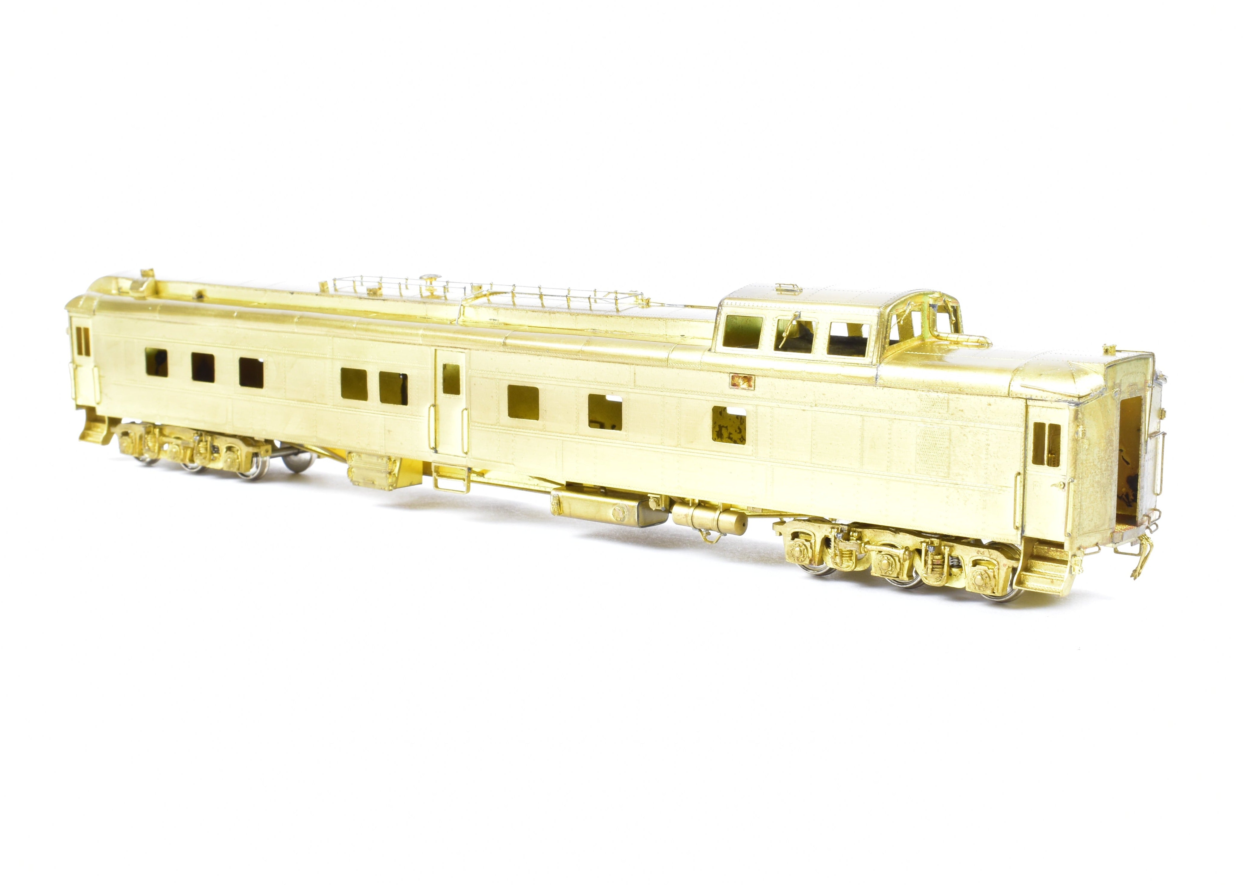 HO Scale Brass Dynamometer Car Model - Overland Models, Inc. Union Pacific #210 in Modernized Configuration