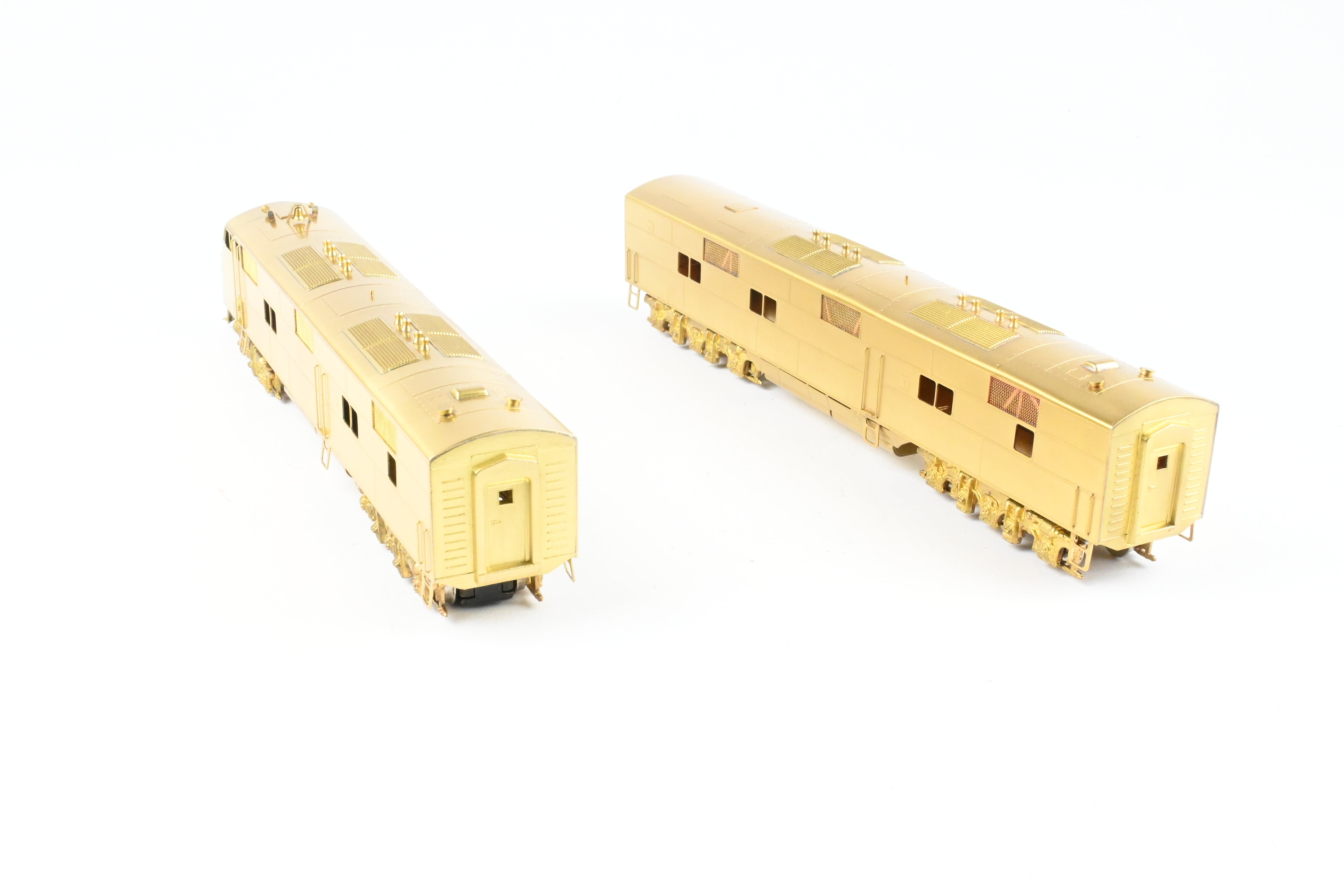 HO Scale Brass Hallmark Model Train Sets of Various Roads - EMD E3/6 A/B Set with Powered A Unit and Unpowered B Unit