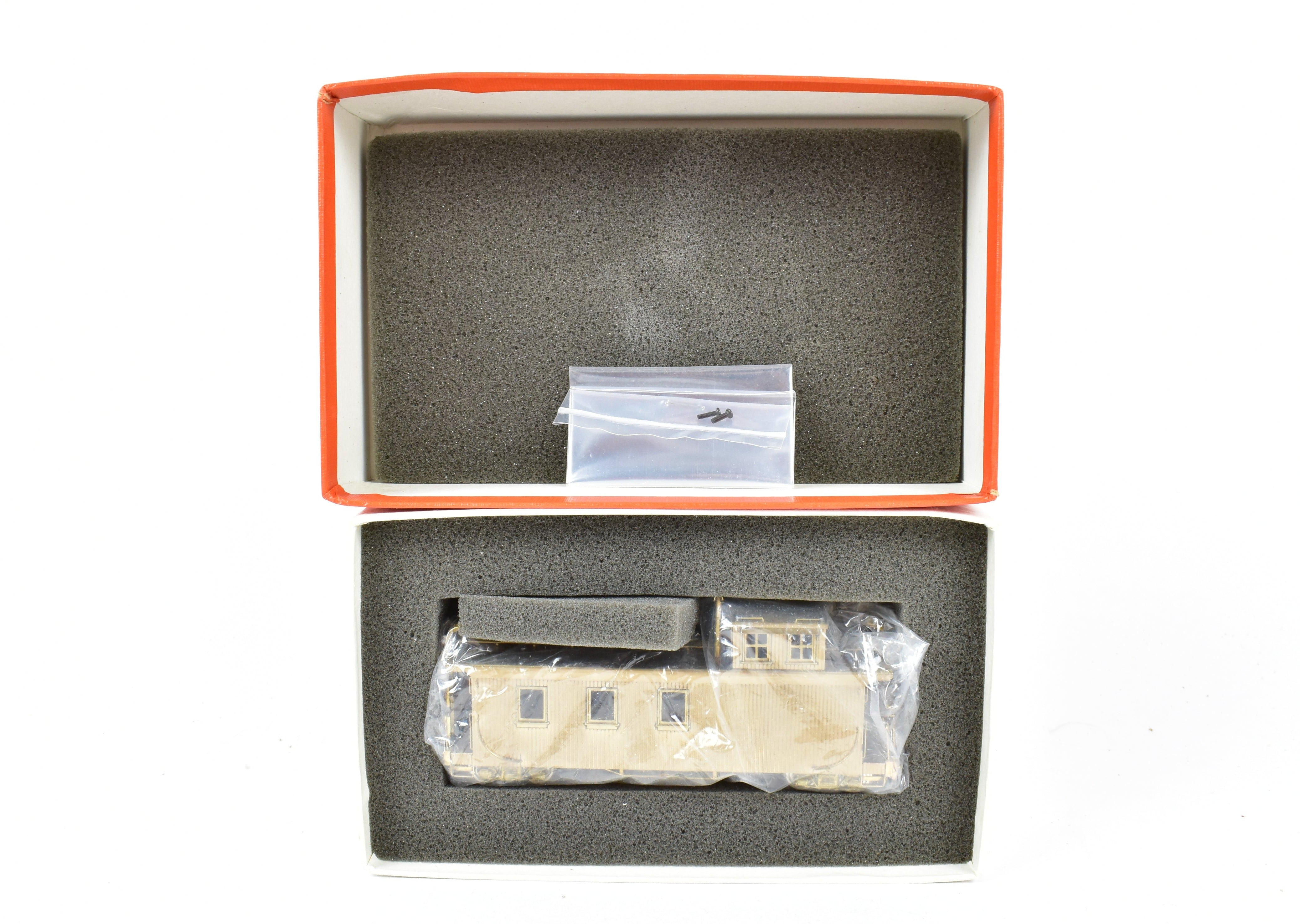 HOn3 Scale Pro Custom Hobbies (PCH) Model of Denver & Rio Grande Western (D&RGW) Caboose with Round Roof