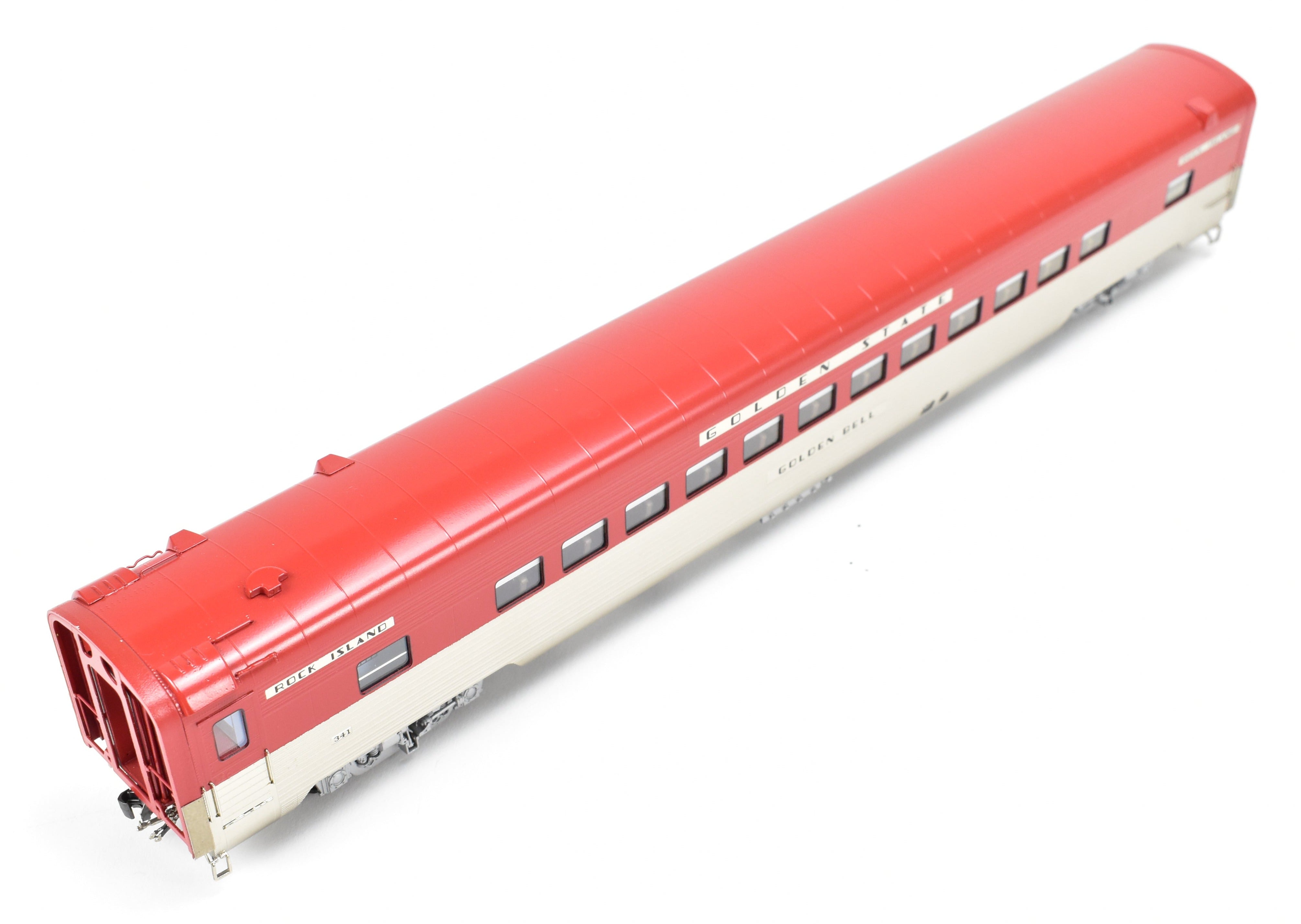 HO Scale Brass Challenger Imports CRI&P/SP 10-Car Passenger Train Set Factory Painted - Incomplete, Rock Island and Southern Pacific Golden State Edition