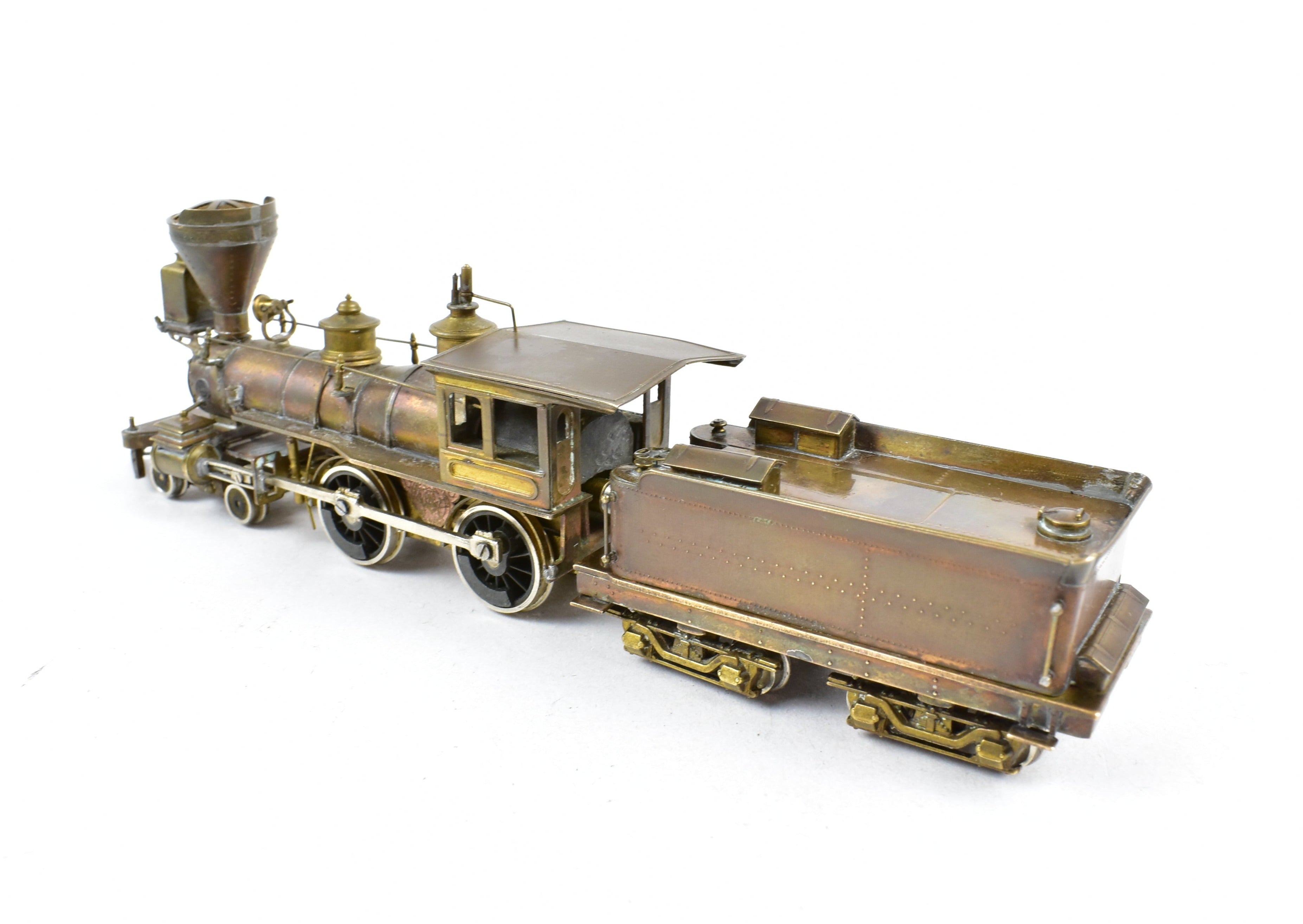 HO Scale Brass PFM - United Virginia & Truckee 4-4-0 Steam Locomotive Reno No. 11 Model Train