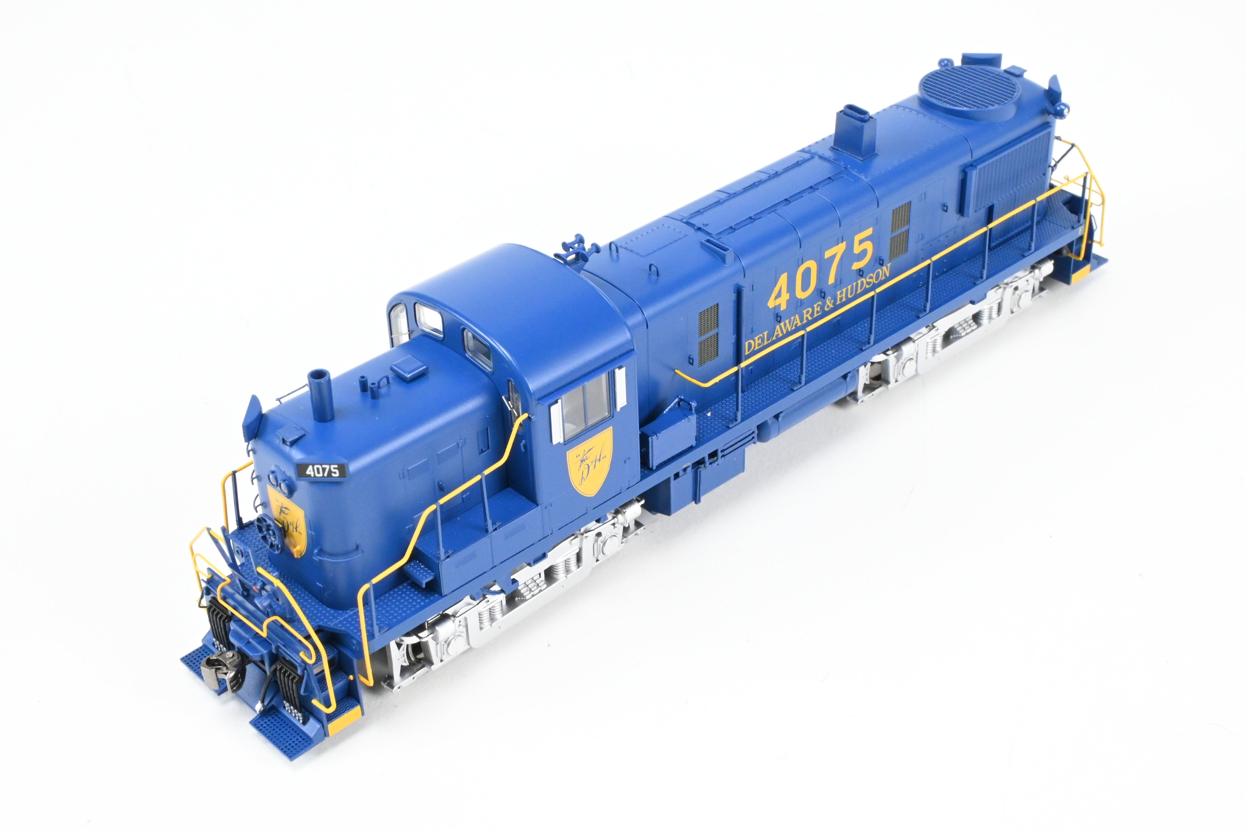 HO Scale Bowser Executive Line Delaware & Hudson Alco RS - 3 Model Train with ESU DCC and Sound Function, Factory - Painted in D&H Colors, Road Number 4075