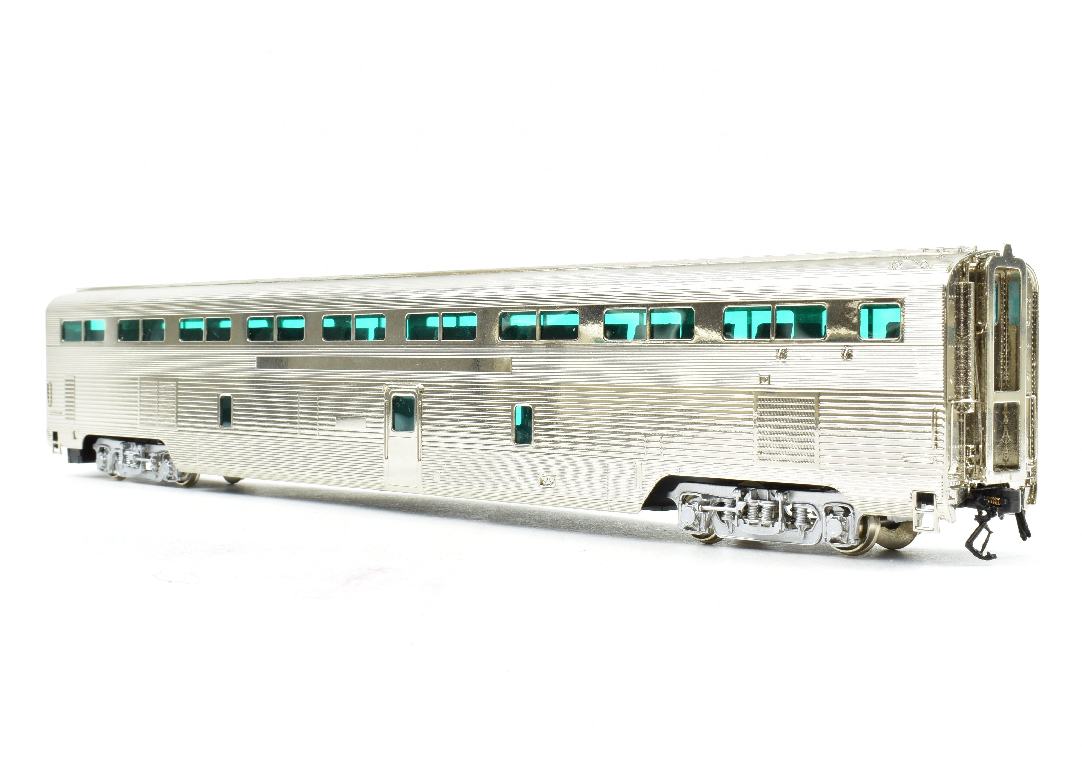 HO Brass CON Hallmark Models ATSF Santa Fe High-Level 6-Car Super Crown Special Revised Set