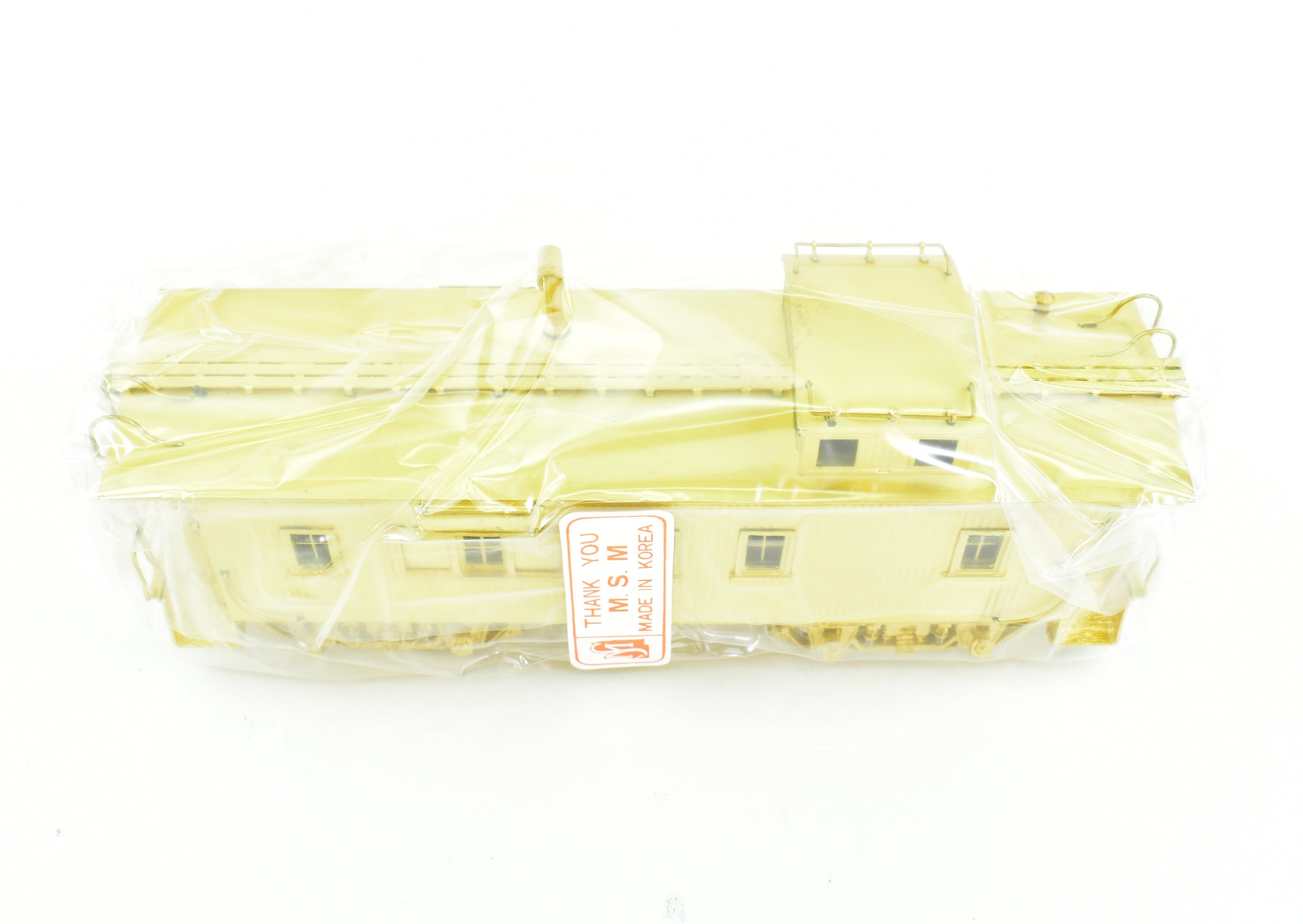 HO Scale Brass OMI C&NW Wood Caboose without End Windows by Overland Models