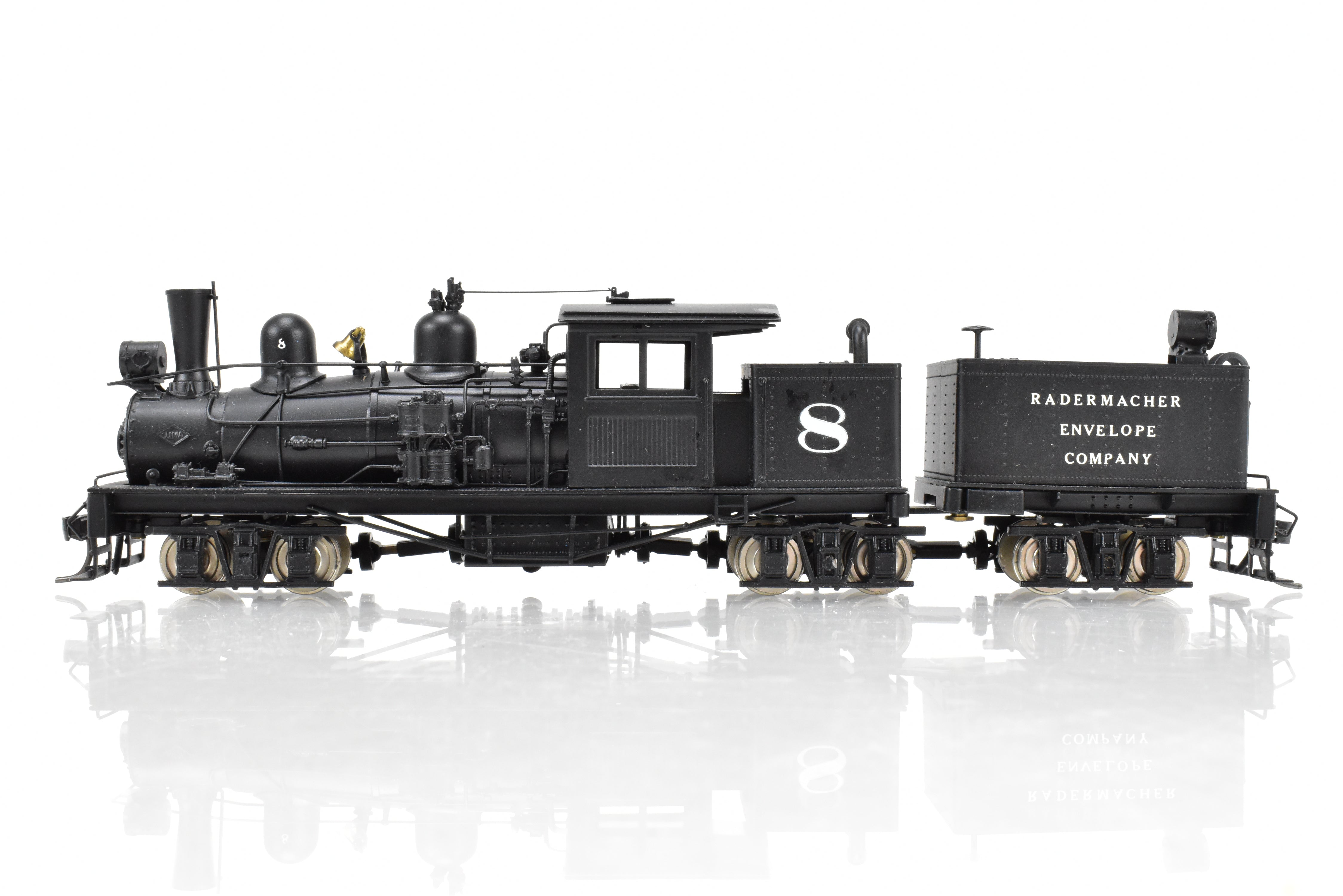 HO Scale Brass PFM - United 3 - Truck Shay Class B Geared Locomotive for CP Private Road