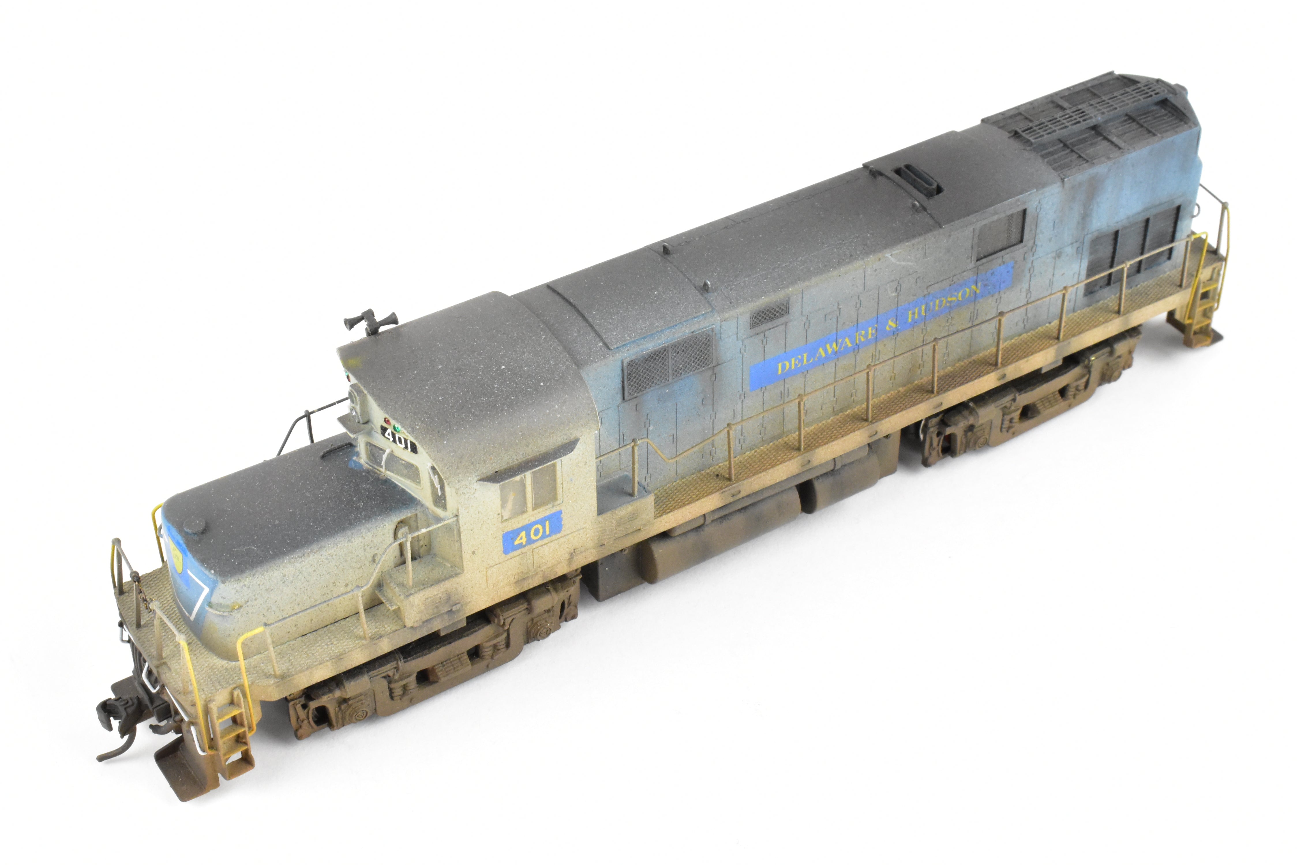 HO Scale Brass Alco Model Train - Delaware and Hudson ALCo C - 420 Low Hood with D&H Patch