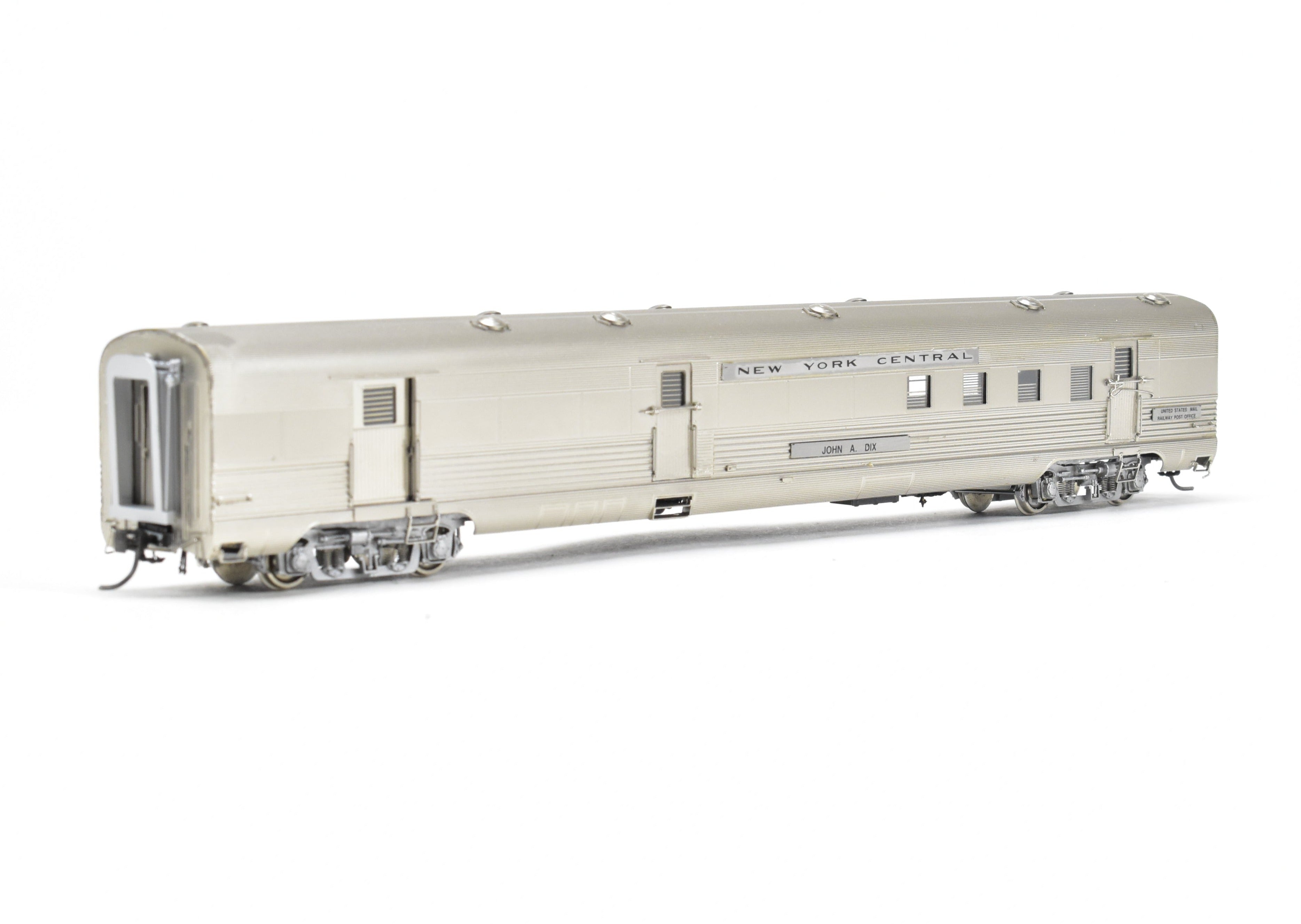 HO Scale Brass Precision Model - New York Central Empire State Express Mail - Baggage Car FP John A. Dix by Precision Scale Co. from NYC