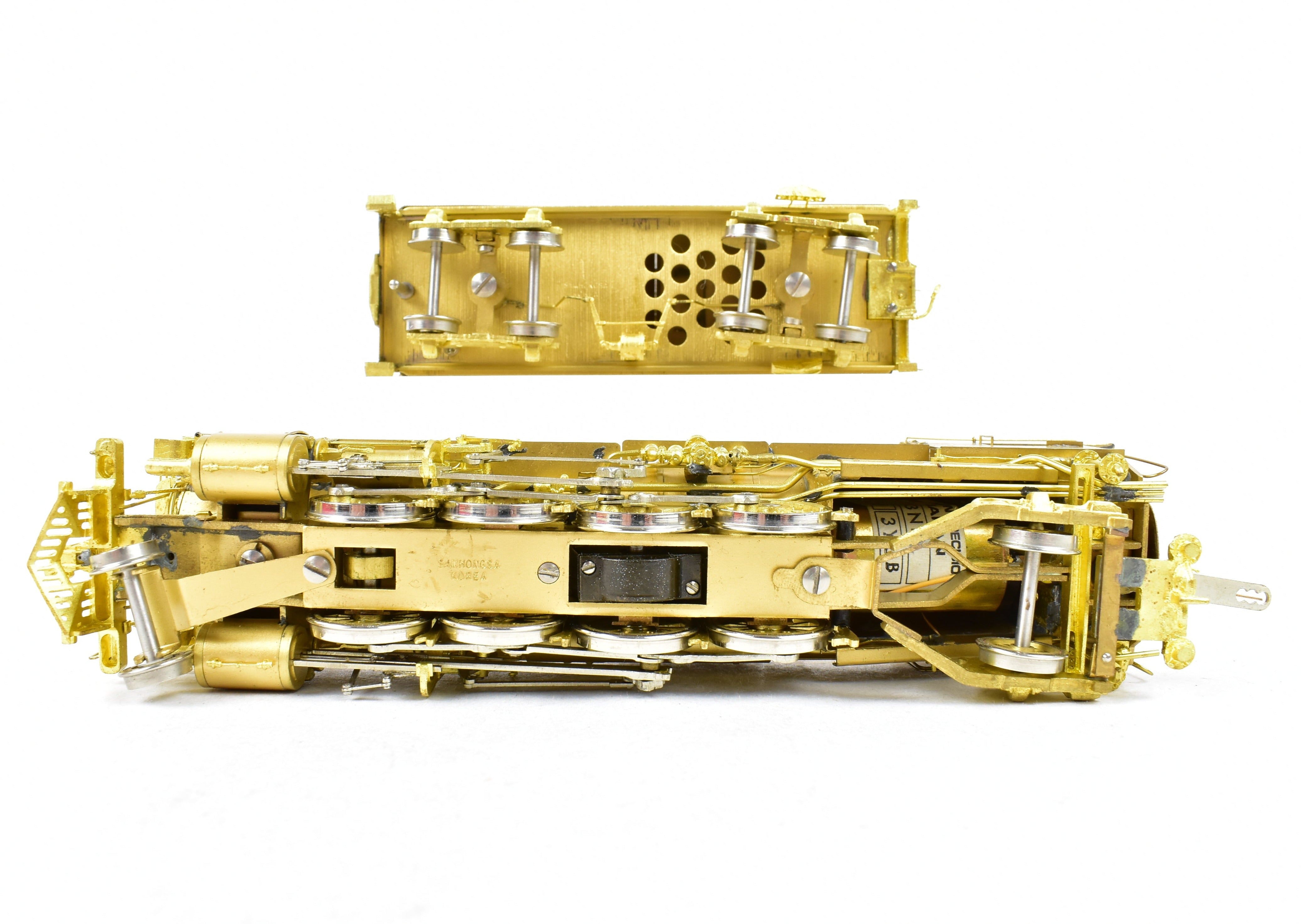 HO Scale Brass Key Imports Classic Northern Pacific W - 5 1846 Class 2 - 8 - 2 Mikado Locomotive