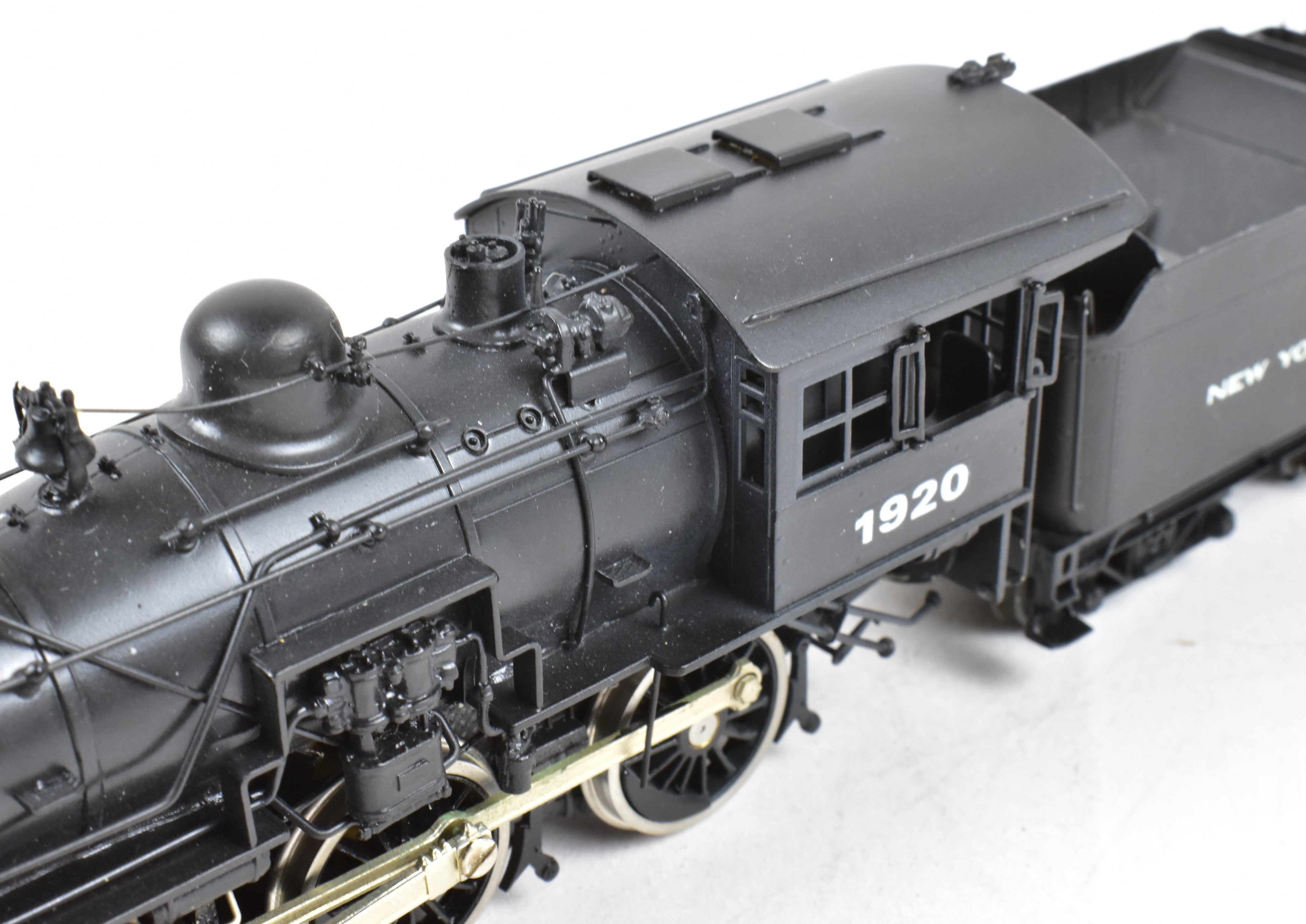 HO Scale Brass Model Train Key Imports from NYC - New York Central E-1D 2-6-0 Mogul Locomotive with Factory Painting