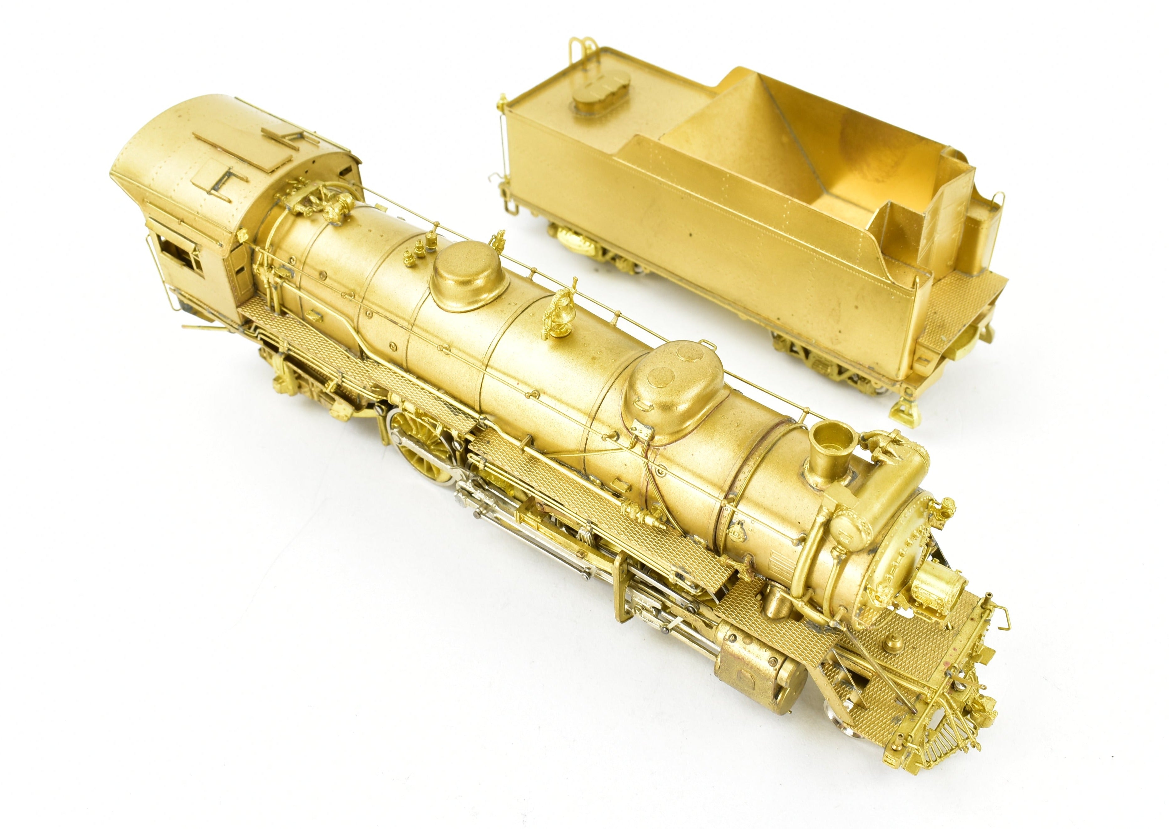 HO Scale Brass Key Imports Model Train - Detroit & Toledo Shore Line #22 2-8-2 USRA Light Mikado Locomotive