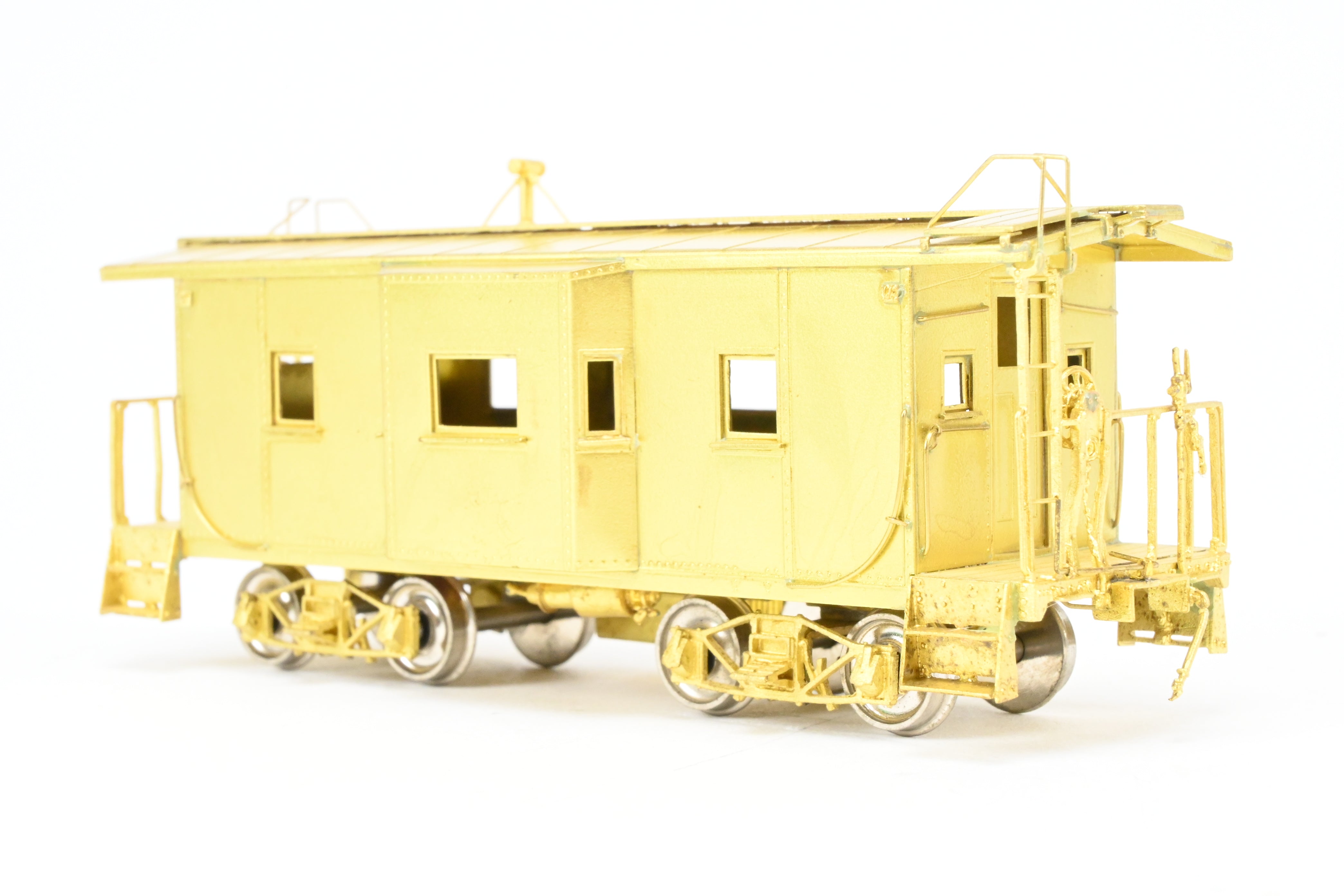 HO Scale Brass OMI - Overland Models, Inc. Baltimore & Ohio (B&O) Class I - 7 Bay Window Caboose Model Set with Road Numbers from C2500 to C2507