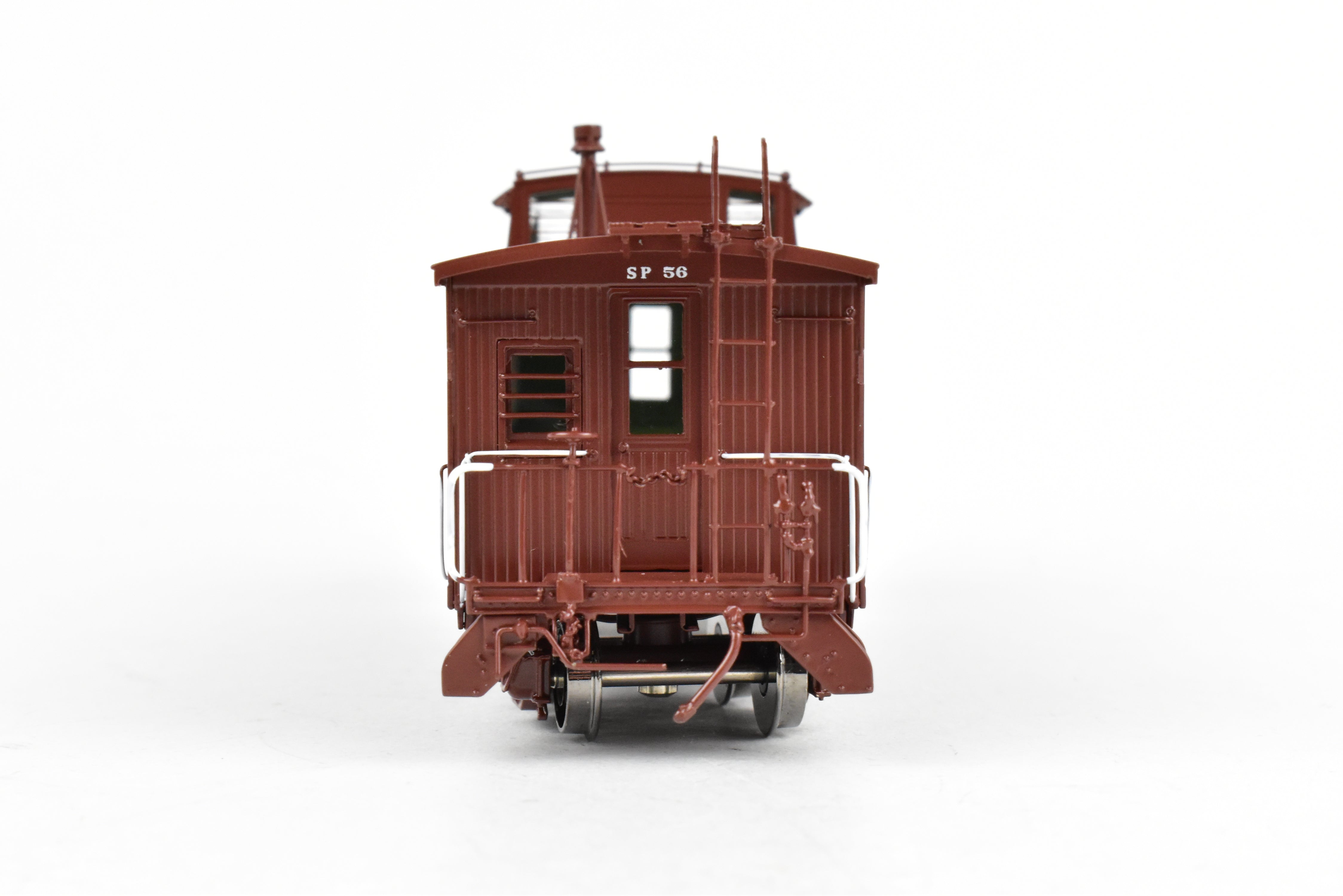 HO Scale Brass CIL - Challenger Imports Southern Pacific Wood Side Caboose Model with Slant Side Cupola, Class C - 30 - 3, Freight Car No. 56