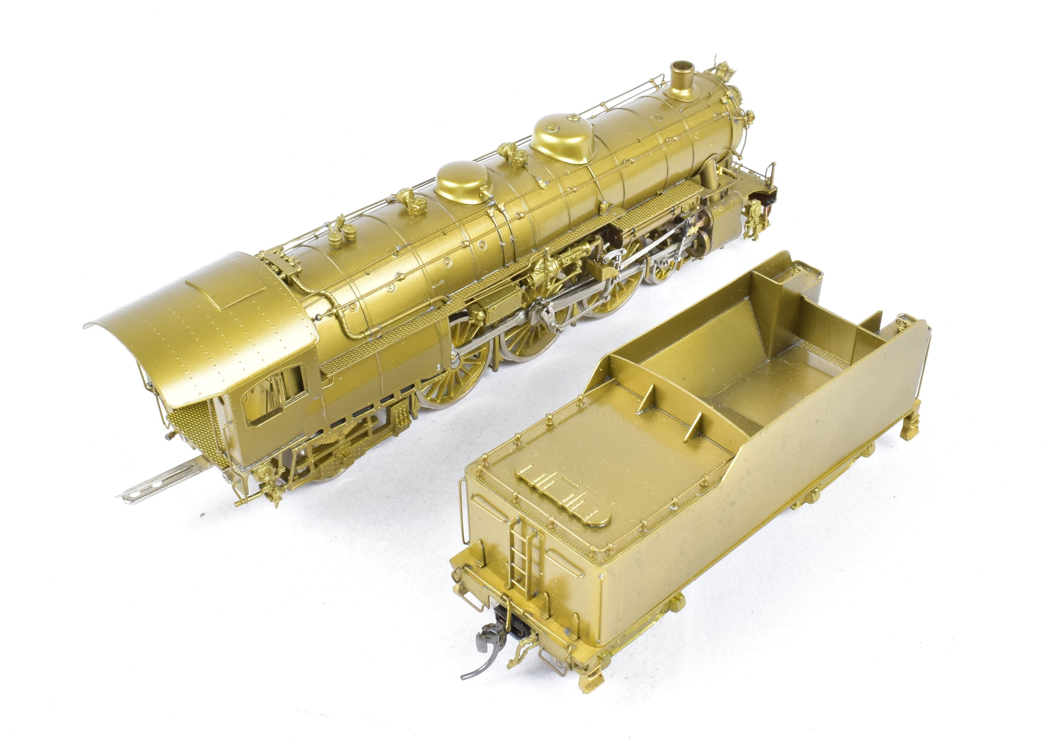 HO Scale Brass Empire Midland Reading 4-6-2 G-2SA Pacific Model Train with Reboxed Packaging and New Boo-Rim Gearbox