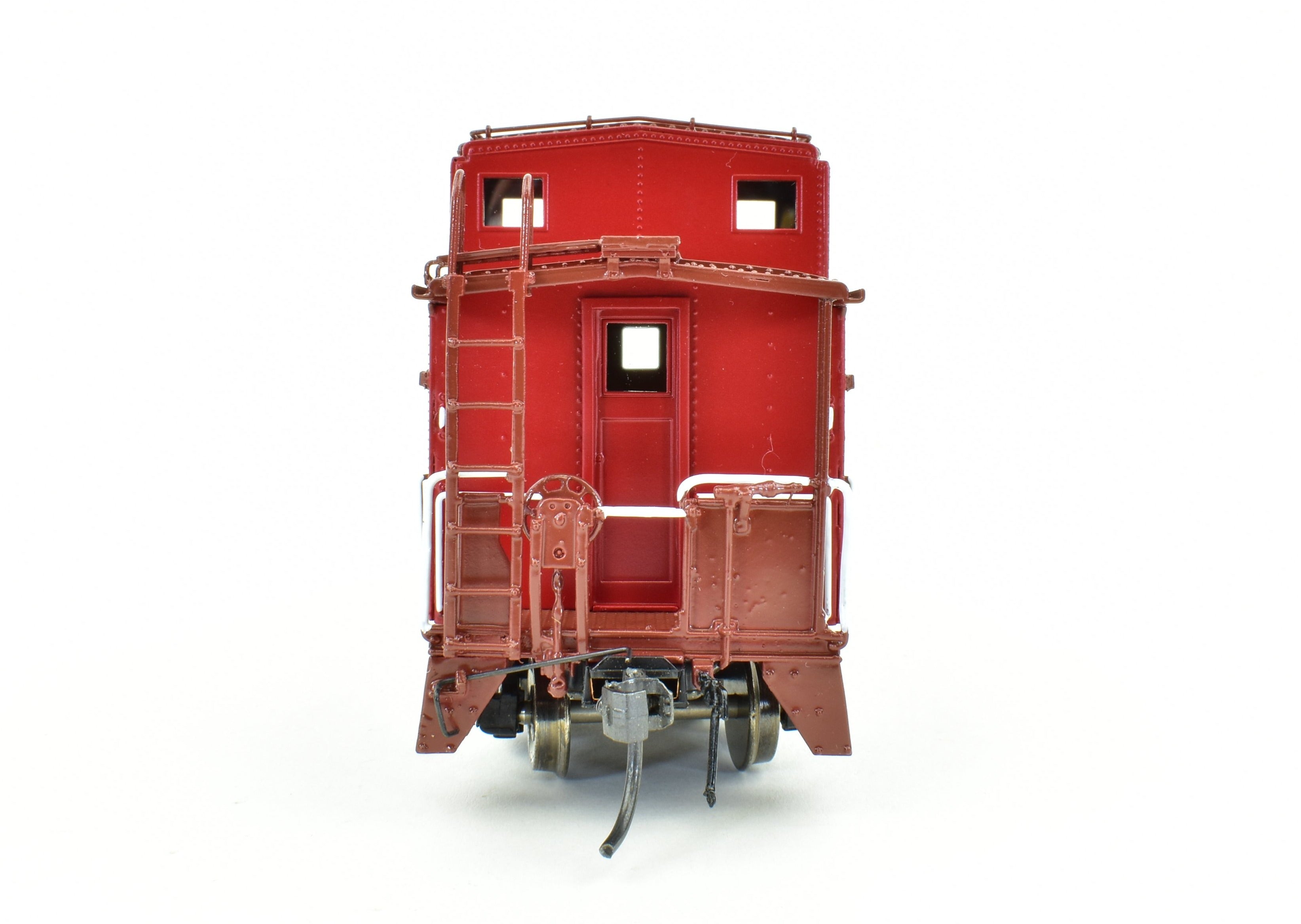 HO Scale Brass Canadian Pacific Steel Caboose by Overland Models, Inc. (OMI), Factory Painted with #437301 Decoration