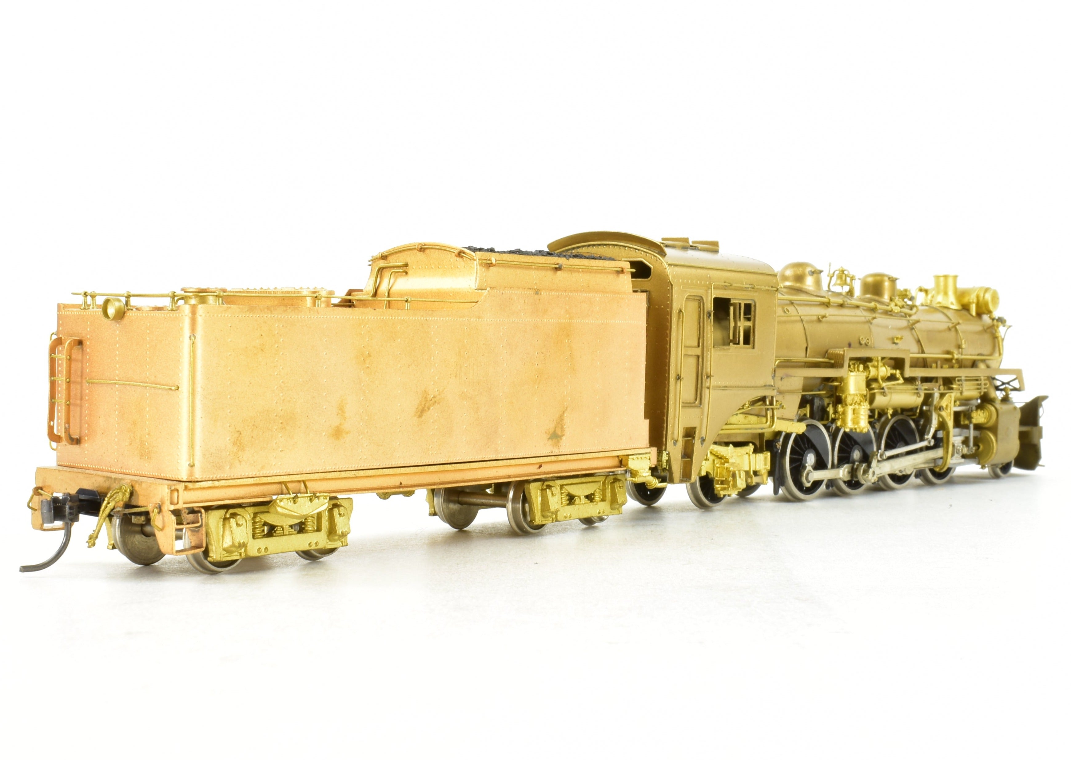 HO Scale Brass Model Train - Van Hobbies CPR Canadian Pacific Railway 2-8-2 P-1d, e Mikado First Run Tender Model