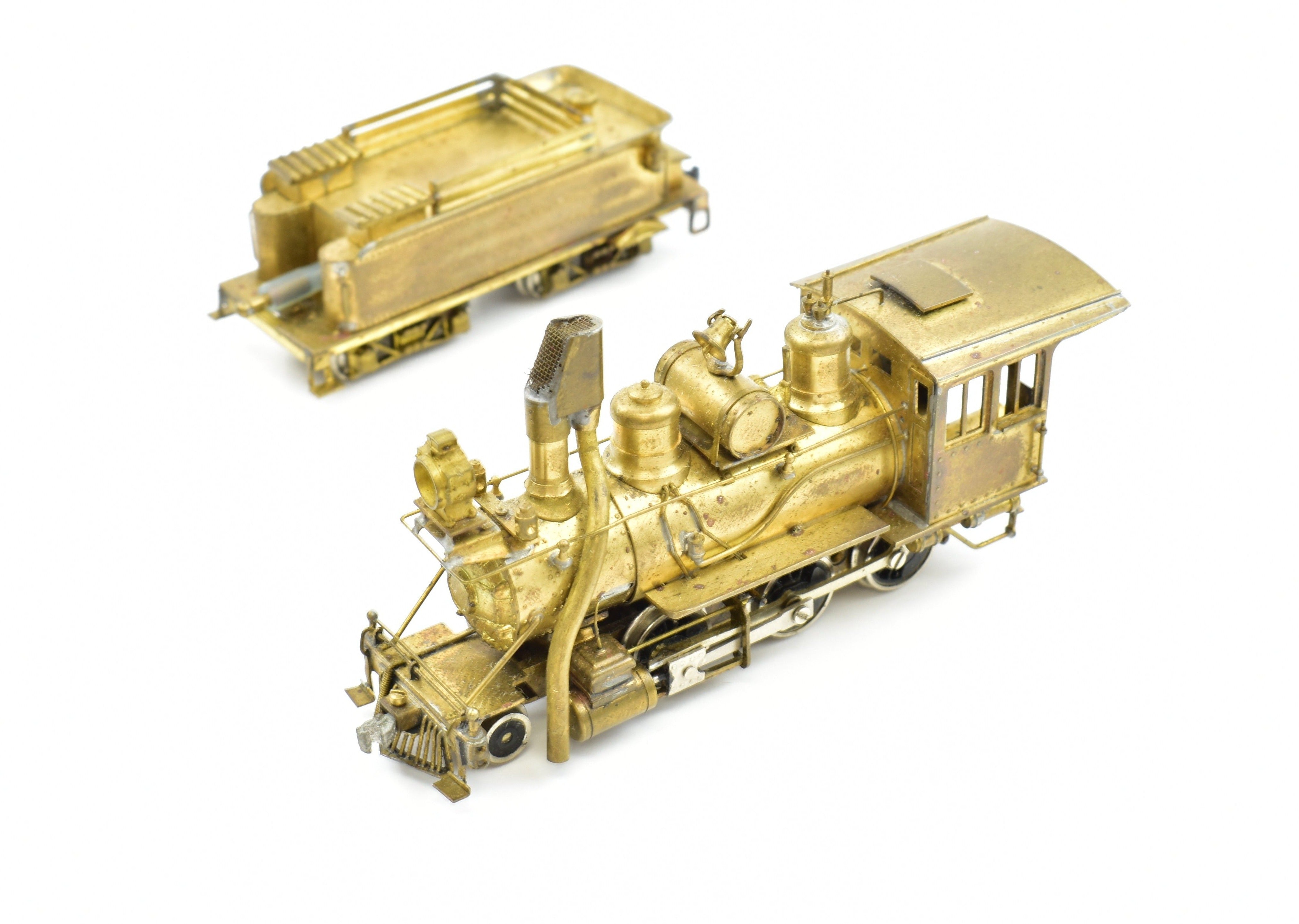 HOn3 United C&S Colorado & Southern #21 2-6-0 Brass PFM Tender Drive Locomotive