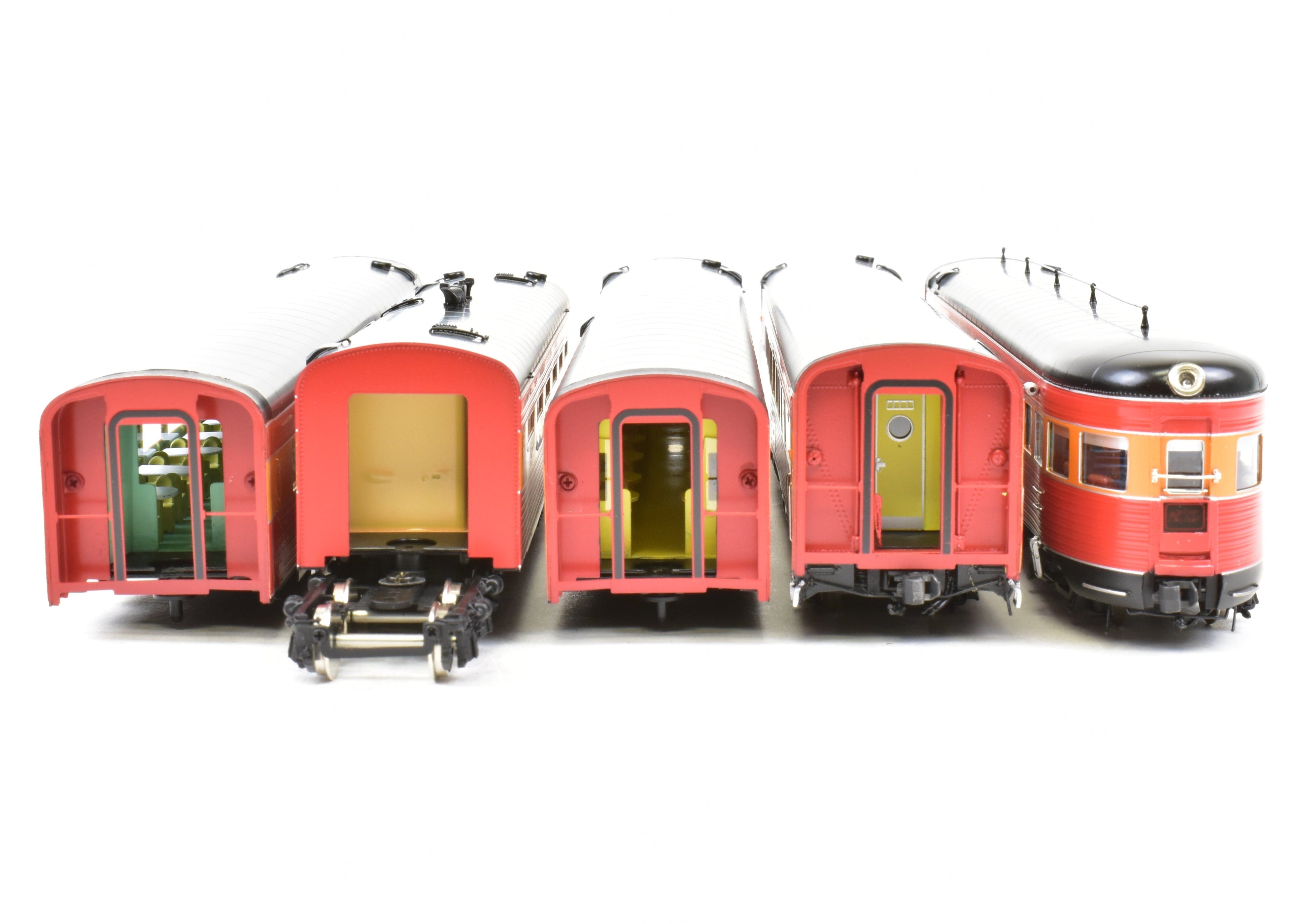 High - Quality HO Scale Brass Model Train CON CIL - Challenger Imports SP - Southern Pacific 1941 Morning Daylight 16 - Car Complete Full Train Set Along with 10 - Car Set and Two 3 - Car Add - On Sets FP
