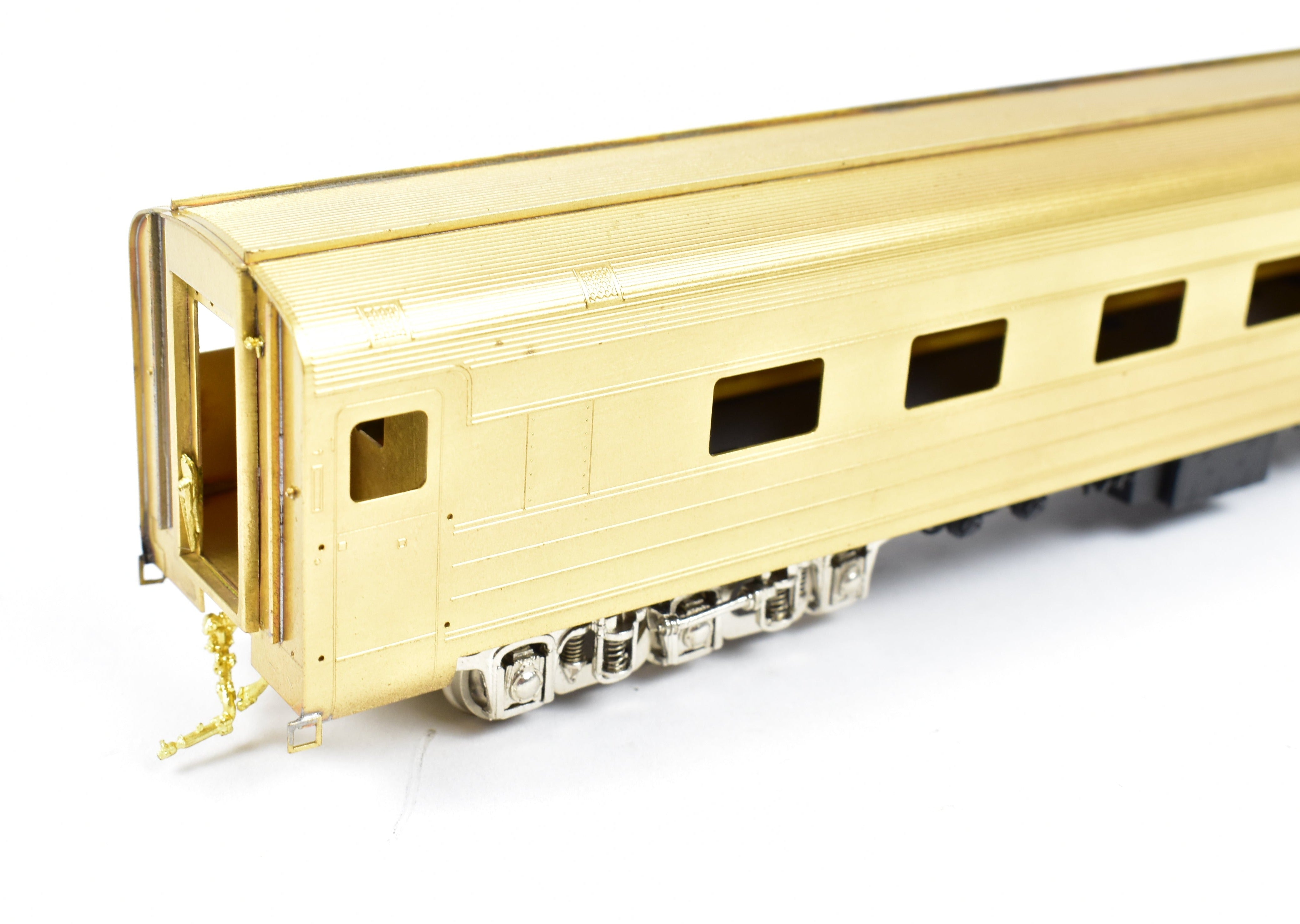 HO Scale Brass Cascade Models Missouri Pacific 10 Roomette 6 Double Bedroom Budd Sleeper Train Cars (Nos. 616 - 621) for Model Train Enthusiasts