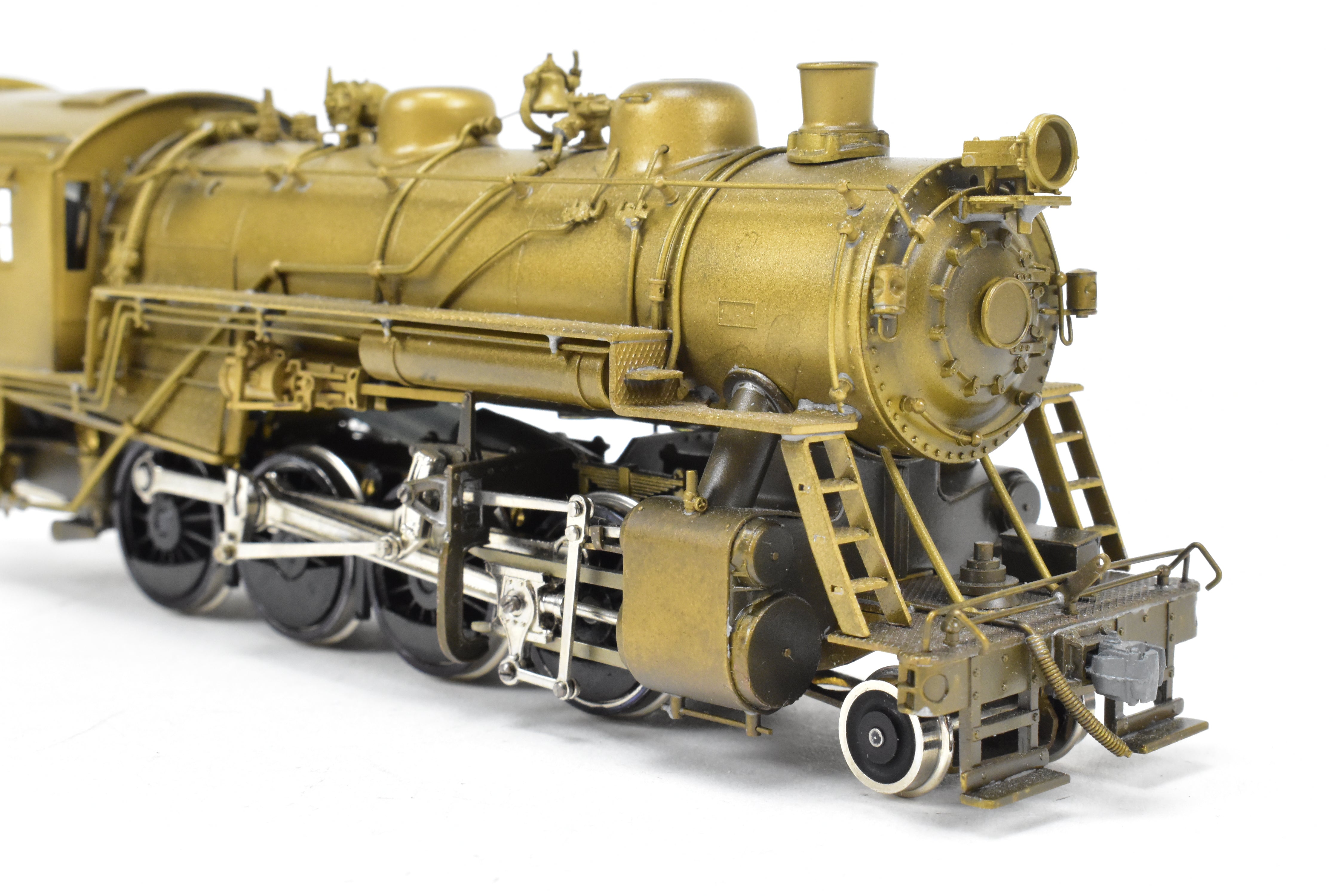 HO Scale Brass Pacific Fast Mail (PFM) Baltimore & Ohio Class E - 27ca 2 - 8 - 0 Steam Locomotive Power Series Model from 1977 Run with Incorrect Locomotive Details