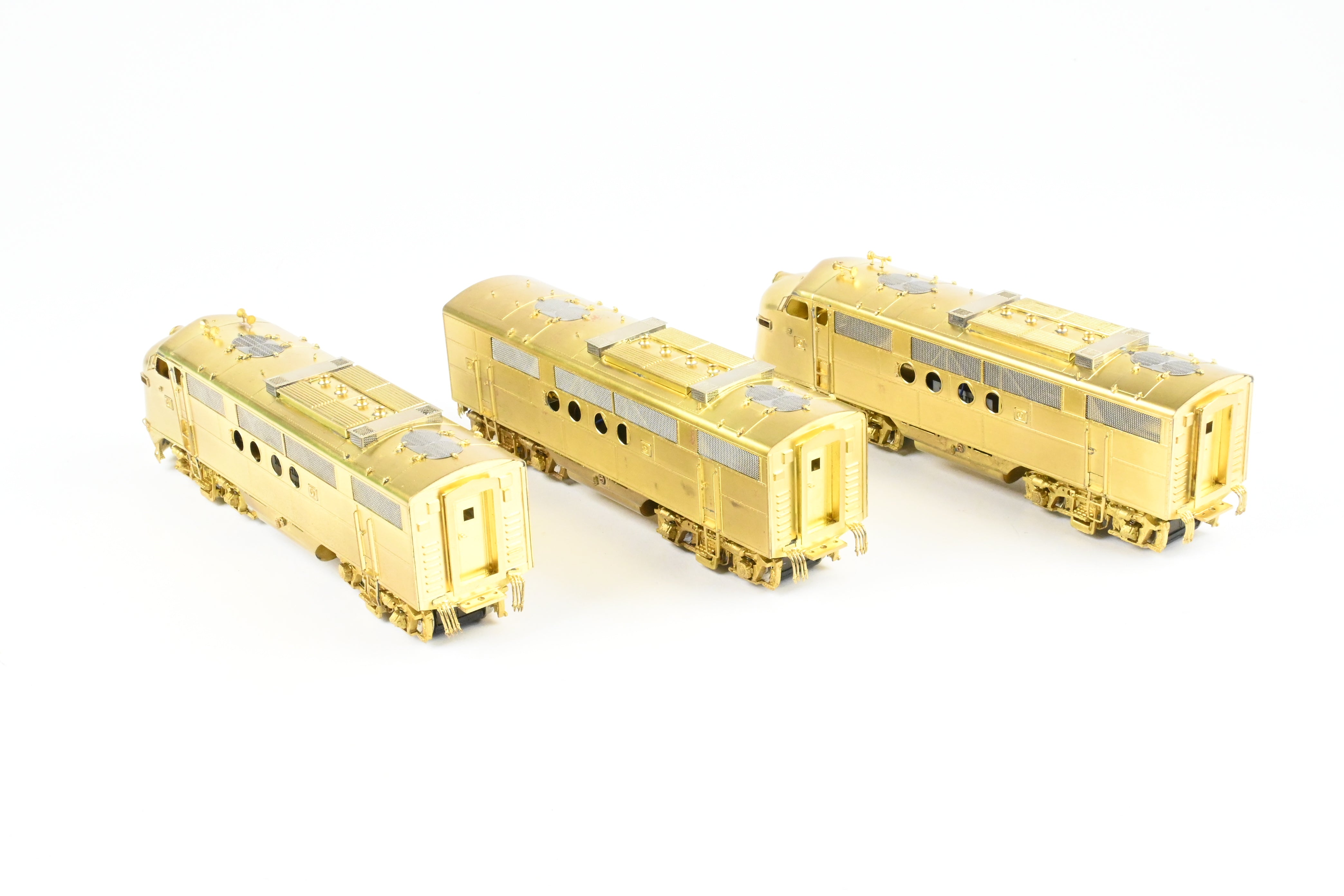 HO Scale Brass Model Train Set by Overland Models Inc. - DL&W Lackawanna EMD FT A/FTS B/FT A Set
