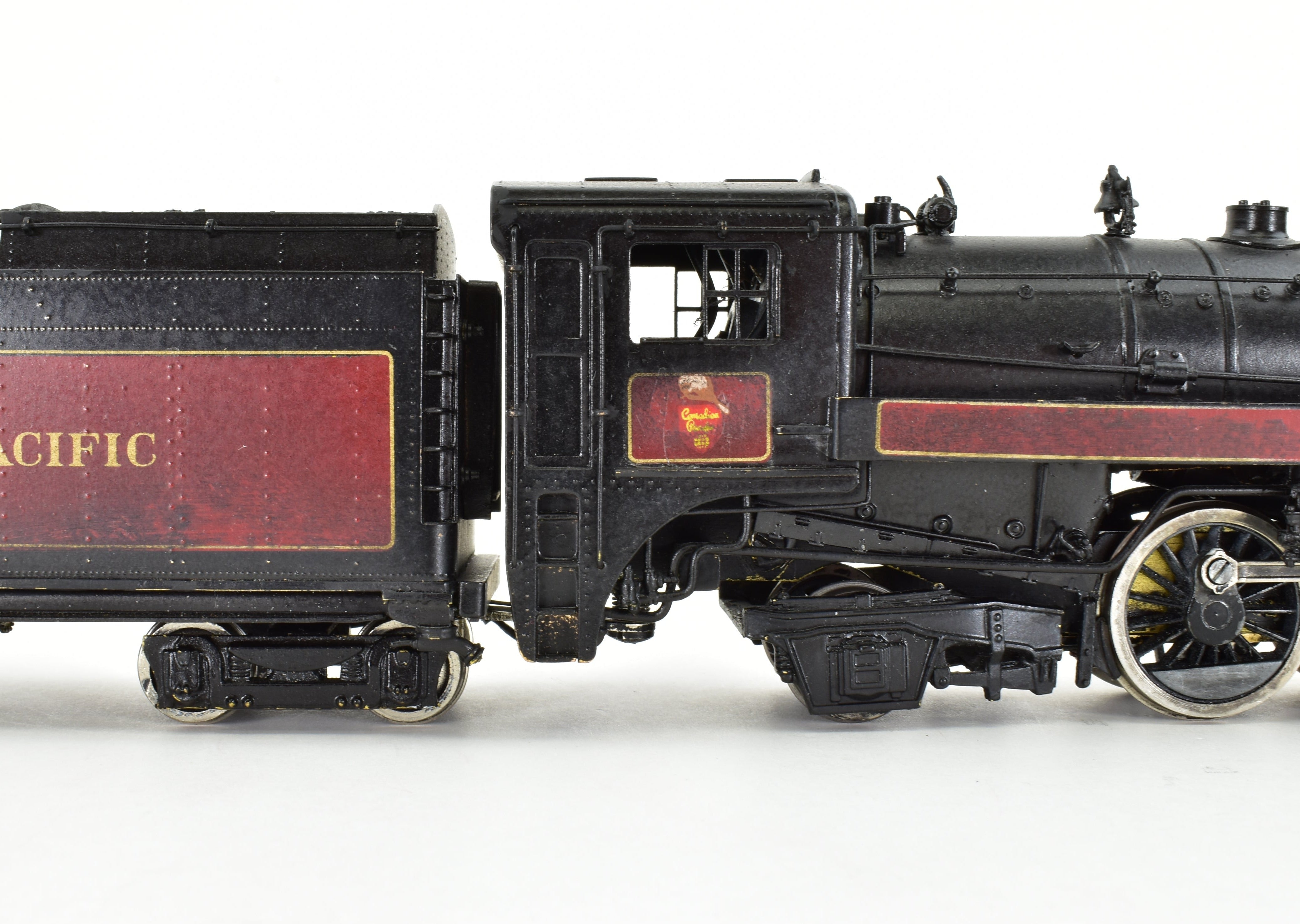HO Scale Brass Model Train - Van Hobbies CPR Canadian Pacific Railway G - 3 4 - 6 - 2 Custom Painted Locomotive