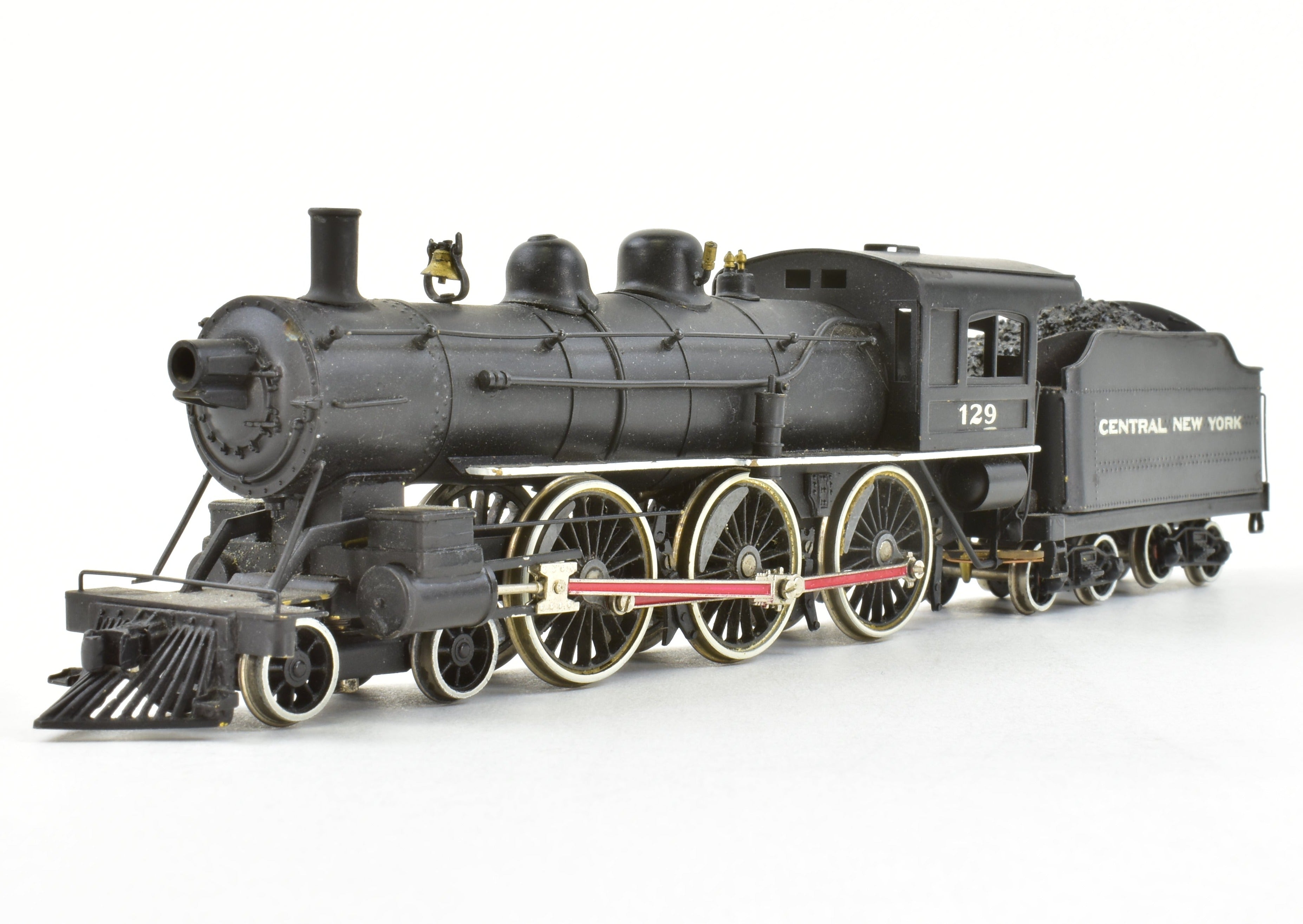 HO Scale Brass Model Train - Ken Kidder LS&MS (Lake Shore & Michigan Southern) NYC (New York Central) 4-6-0 Custom Painted Steam Locomotive