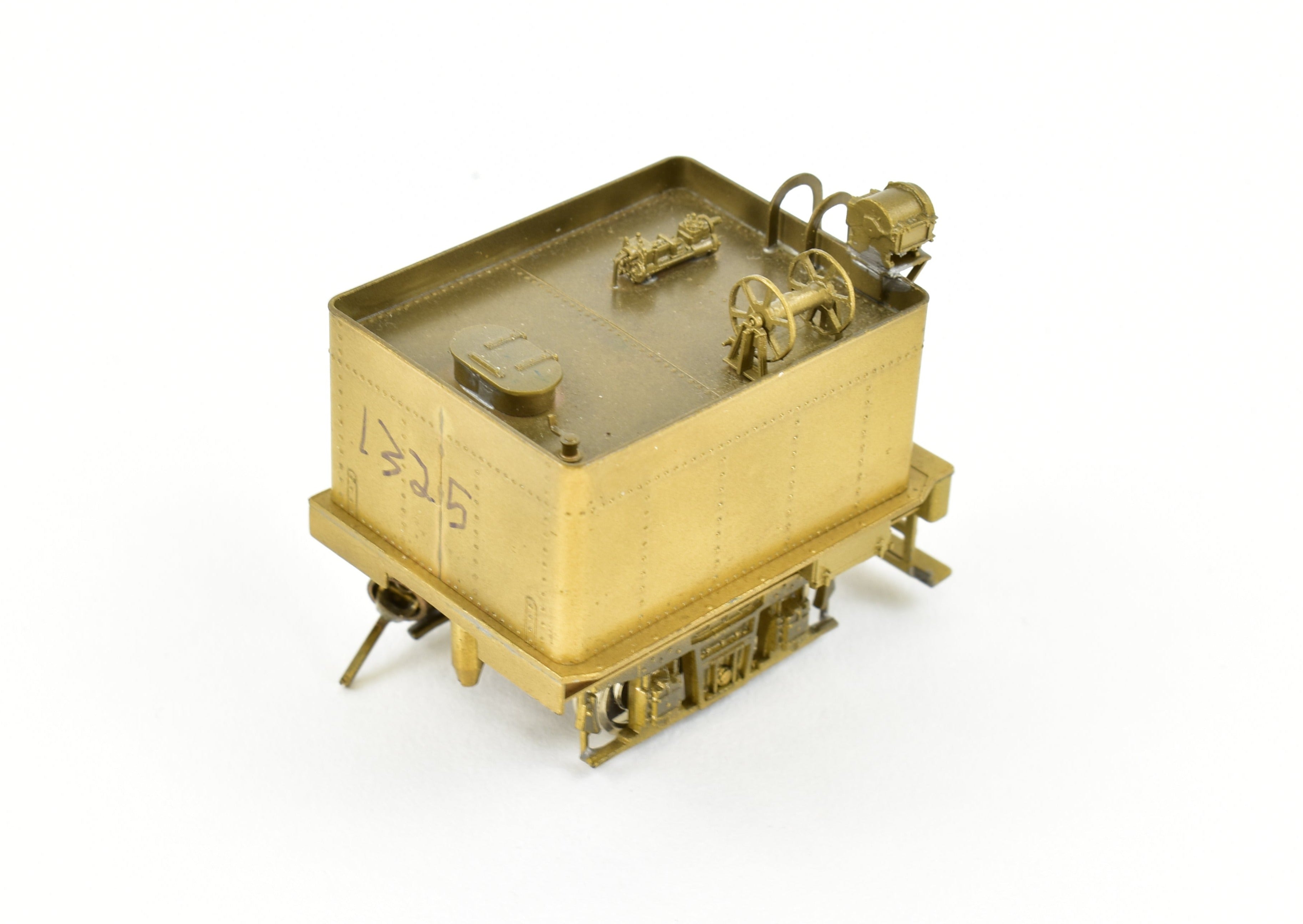 HO Scale Brass PFM - United Brand 3-Truck Pacific Coast Shay Geared Locomotive Model for Logging Roads