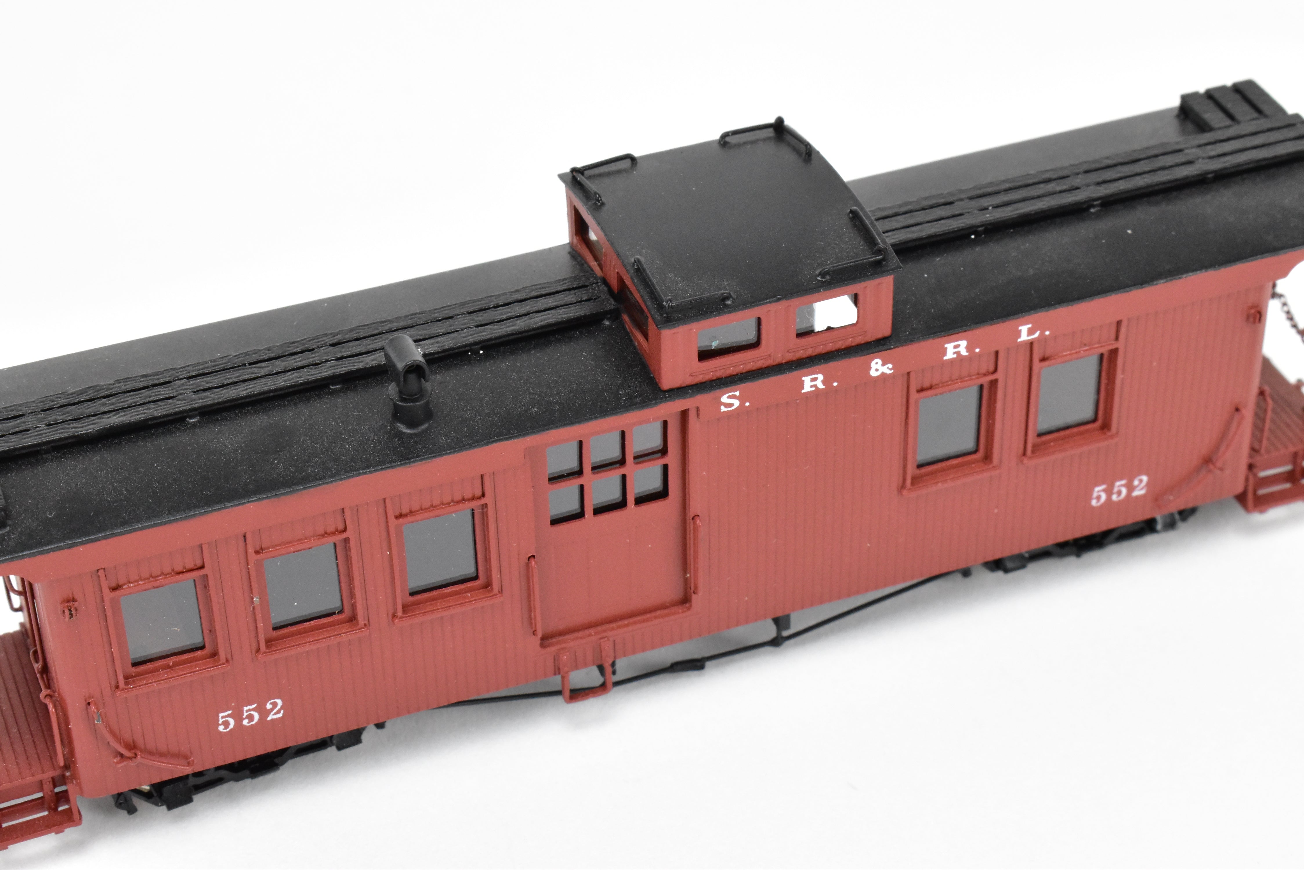 HOn30 Brass SR&RL Sandy River And Rangeley Lakes Caboose #552 FP by The Car Works