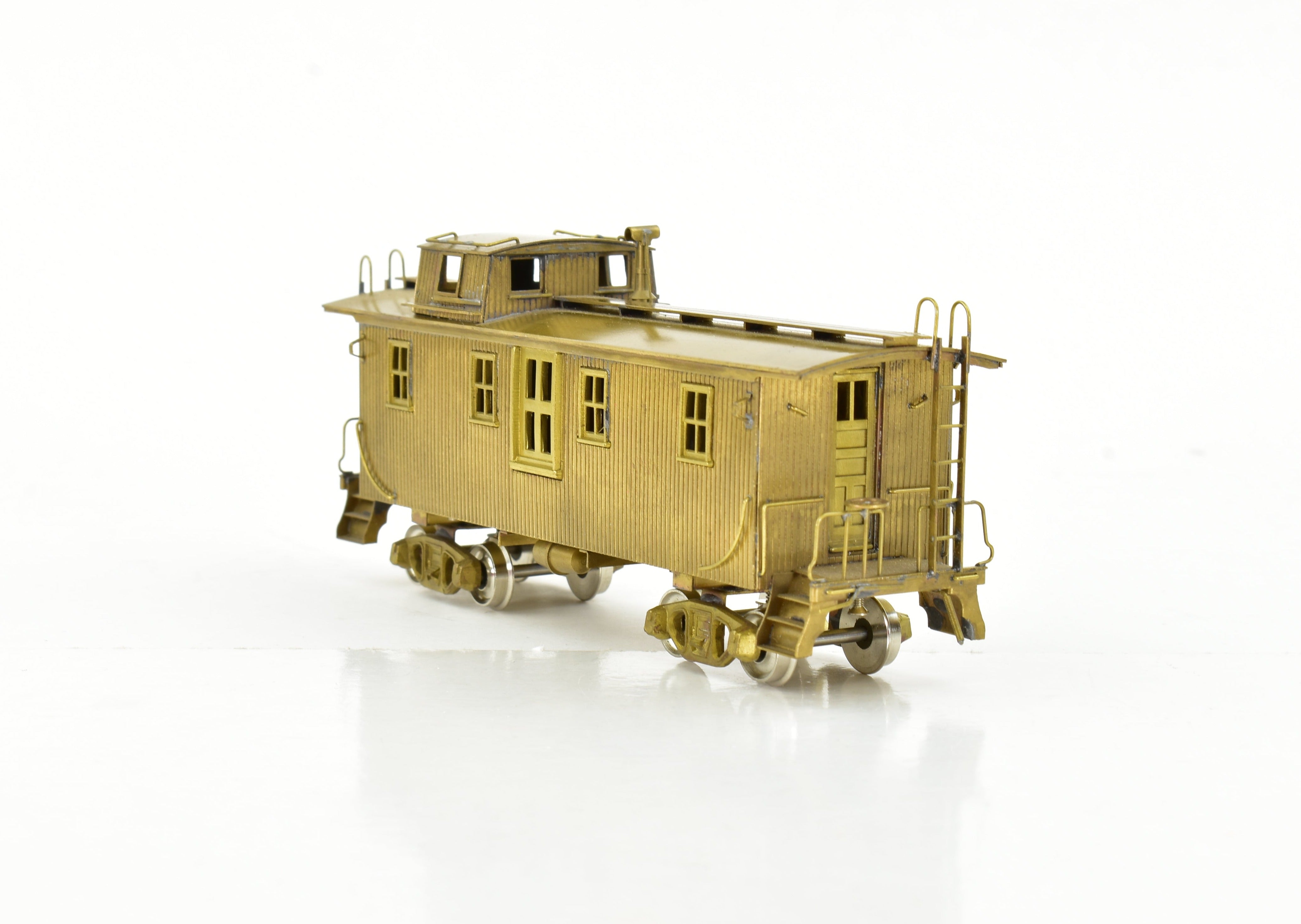 HO Scale Brass Gem Illinois Central #9405 Wood Side Door Caboose Model