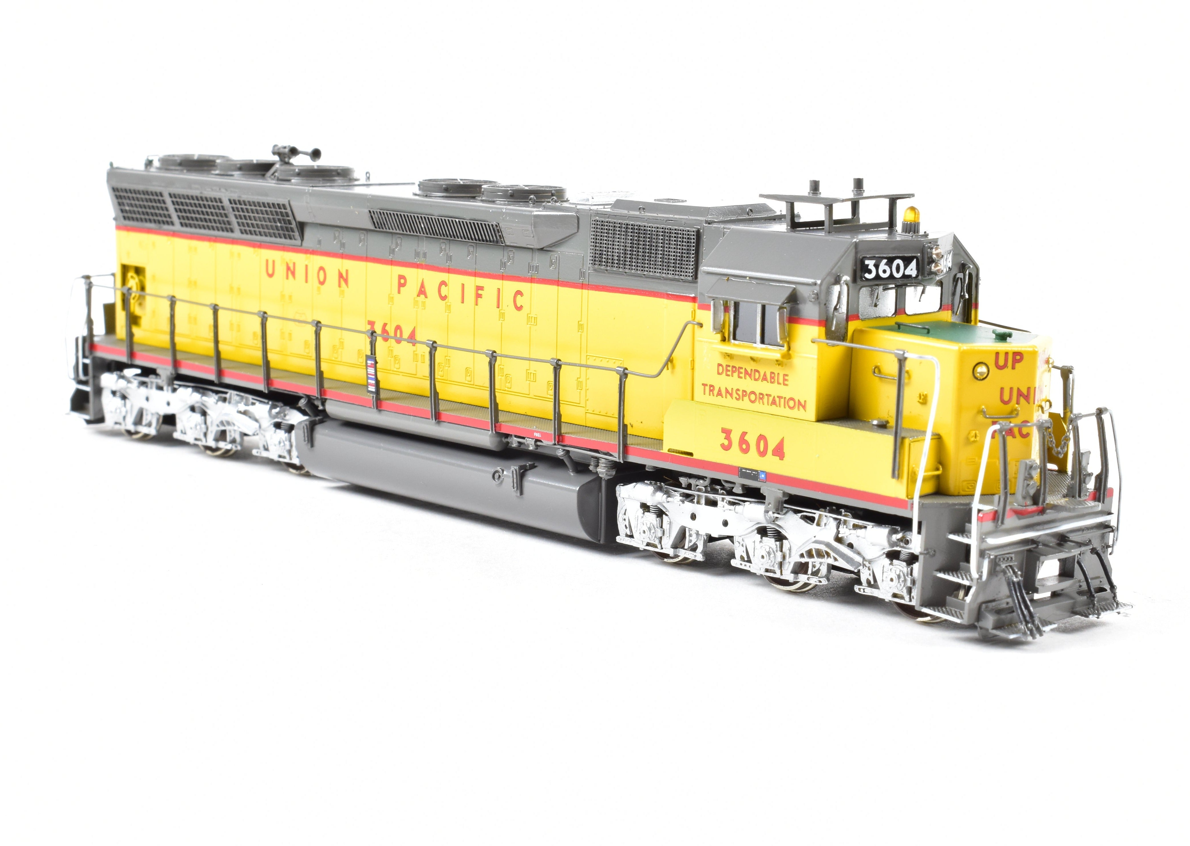 HO Scale Brass Union Pacific EMD SD45 Model Train Pro - Painted No. 3604 by Overland Models, Inc.