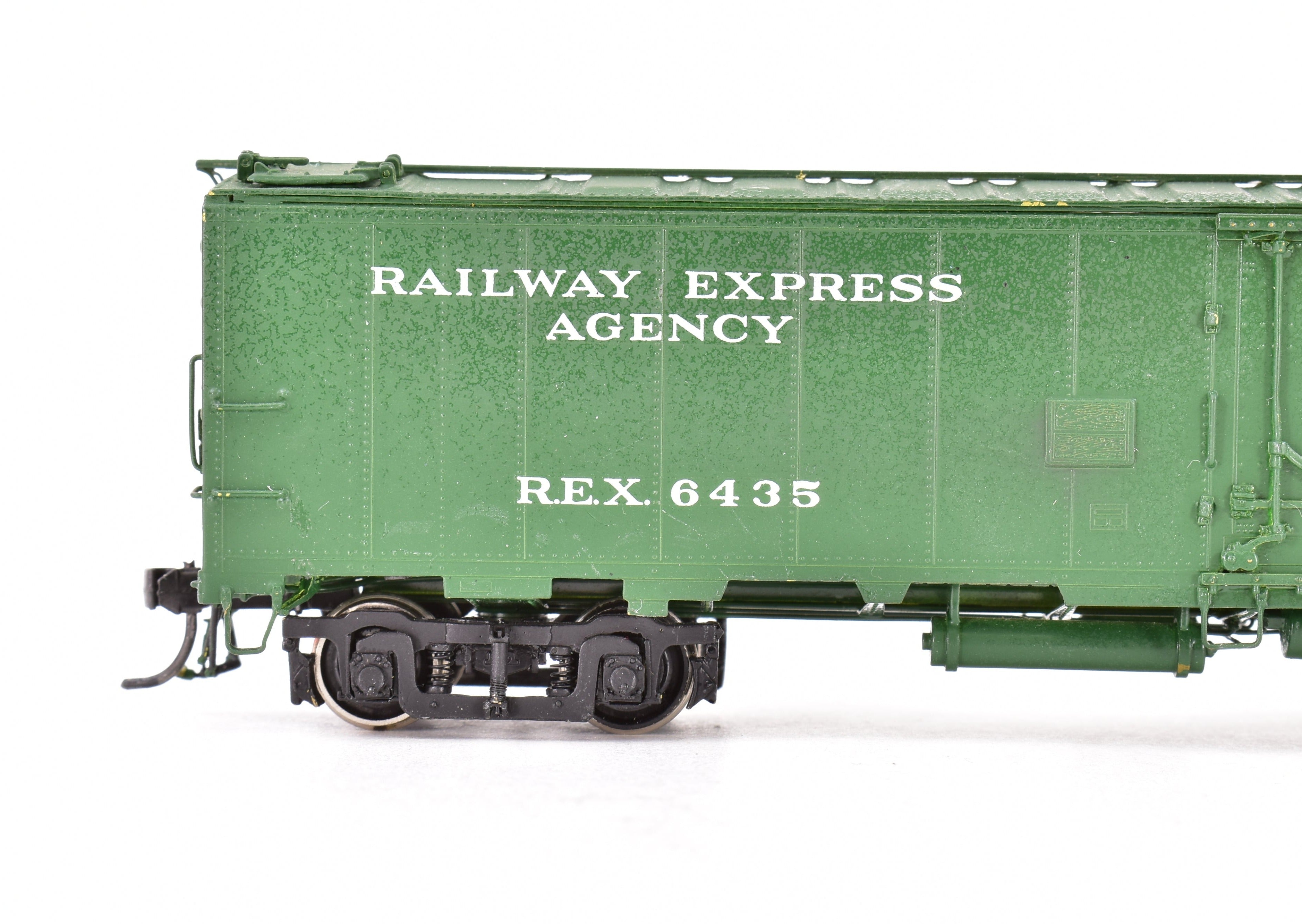 HO Brass Precision Scale Co. Railway Express Agency Ice Refrigerator Car CP Model