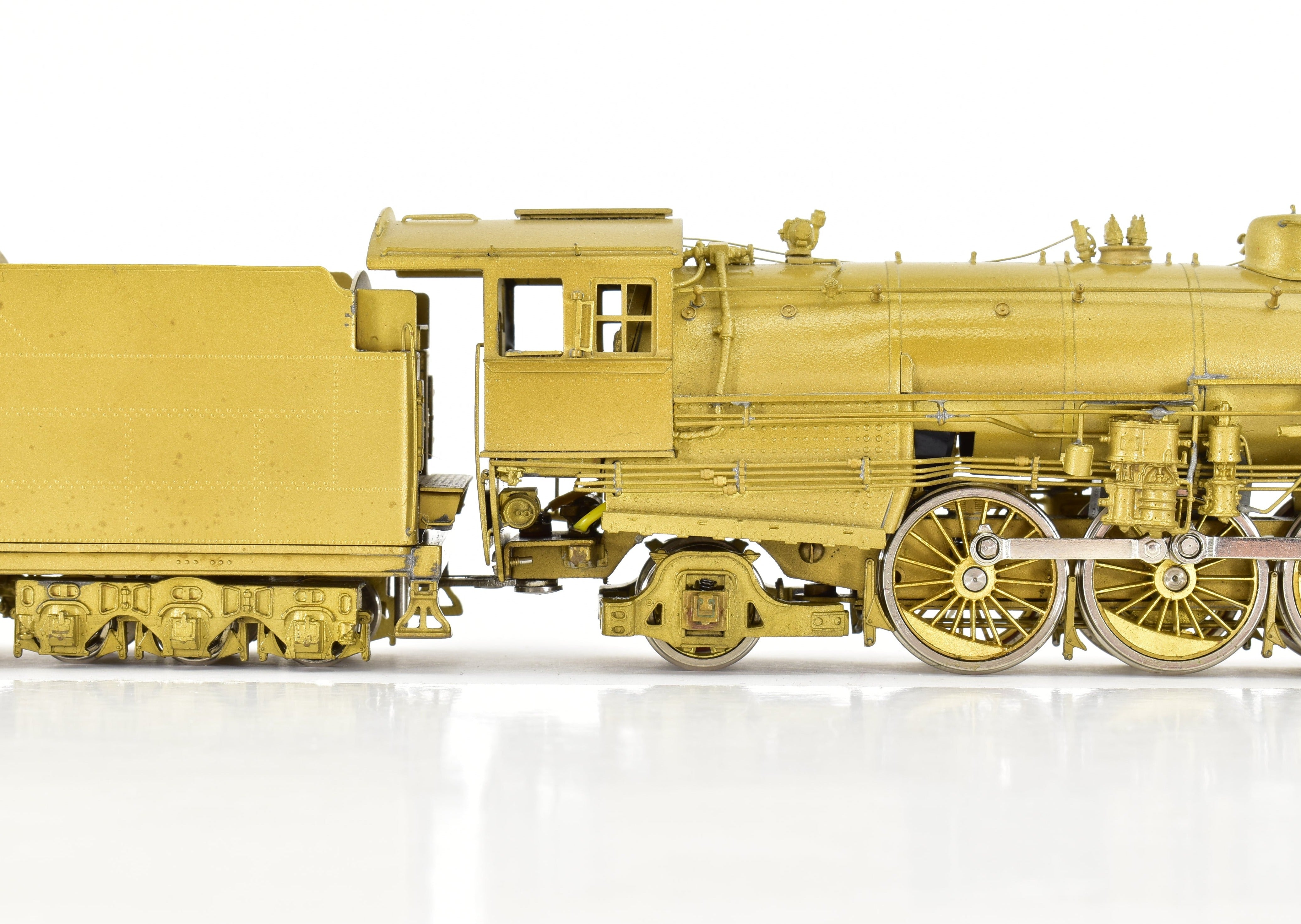 HO Brass OMI Overland Models CB&Q Burlington Route B-1A 4-8-2 Well-Detailed Model