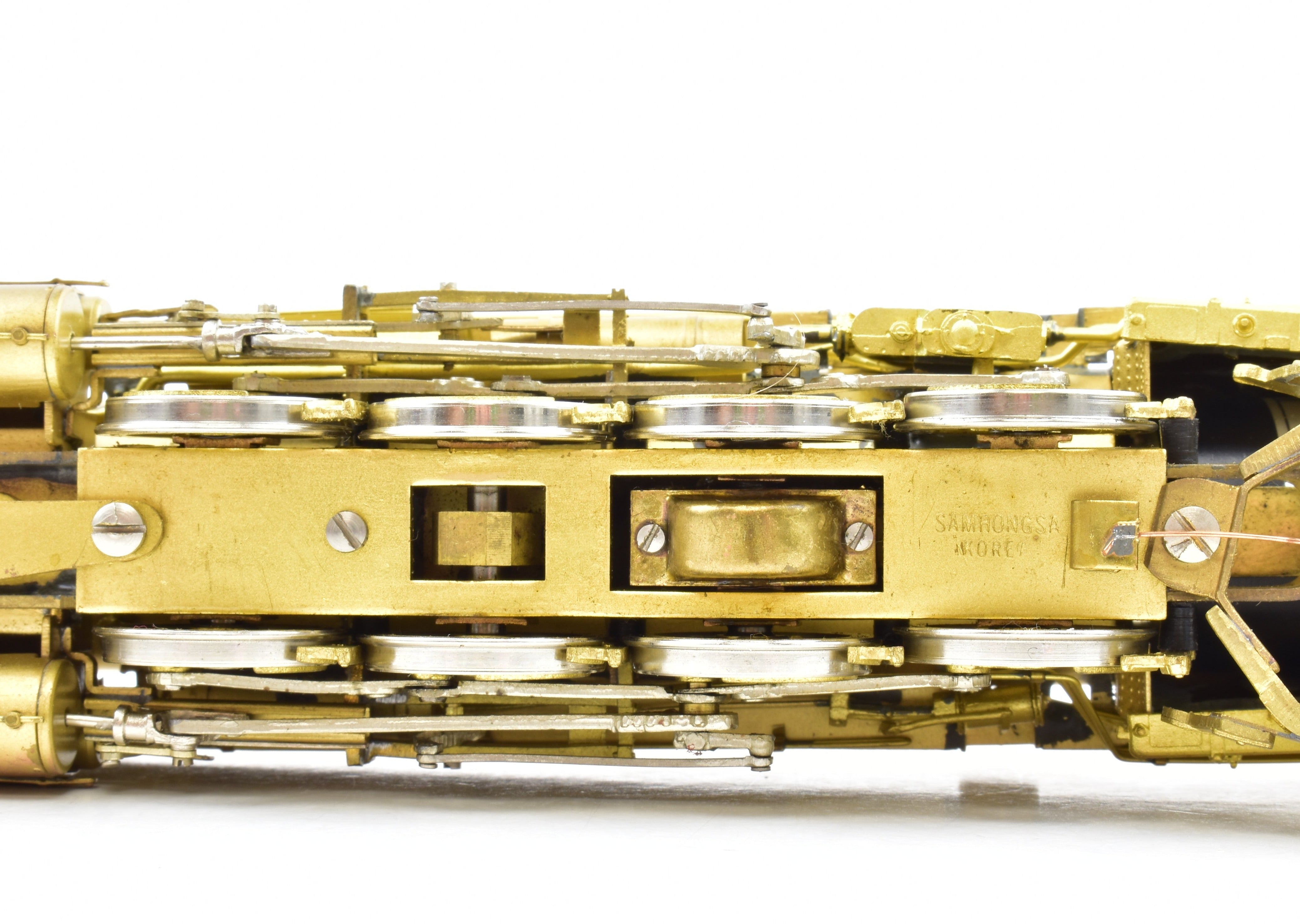 HO Scale Brass Key Imports Model of Akron Canton & Youngstown #407 2-8-2 USRA Light Mikado Locomotive