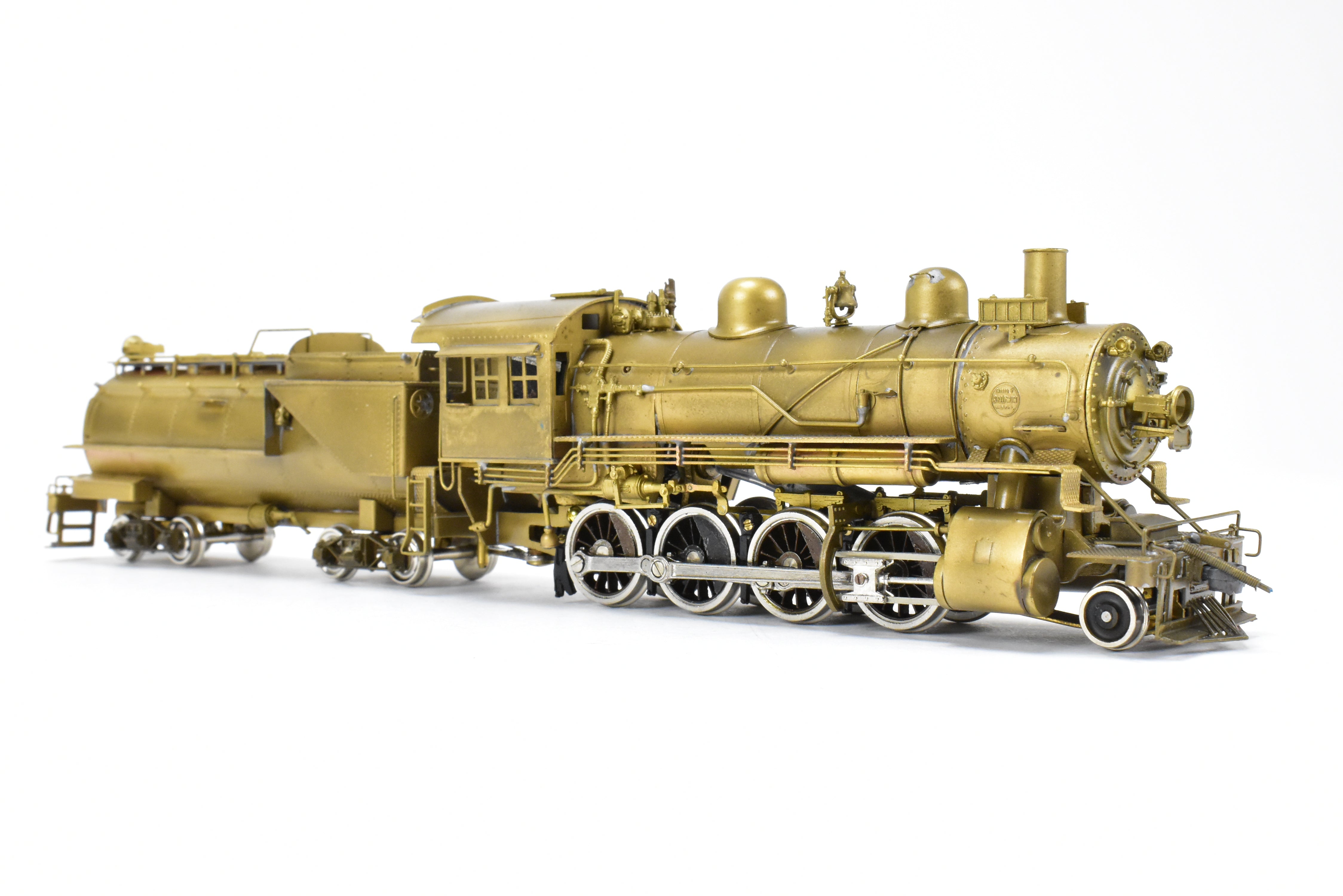 High - Quality HO Scale Brass PFM Model Train - United UP - Union Pacific 2 - 8 - 0 Steam Locomotive
